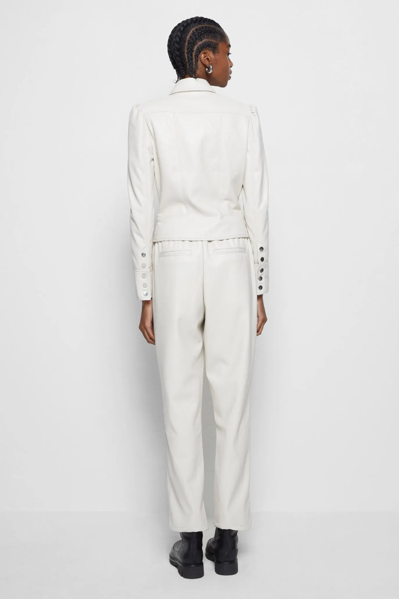 Wyatt Vegan Leather Jacket sold by Jonathan Simkhai product image thumbnail 4