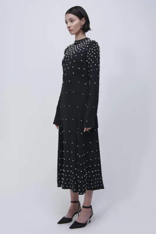 chinese dress ladies MIDNIGHT LACES CORSET MIDI DRESS – AKIRA main image 1