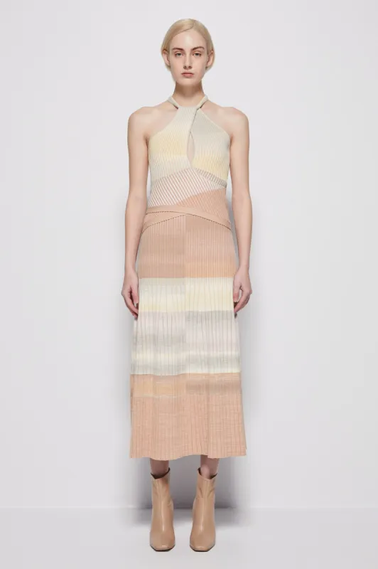 Nayeli Space Dye Skirt sold by Jonathan Simkhai