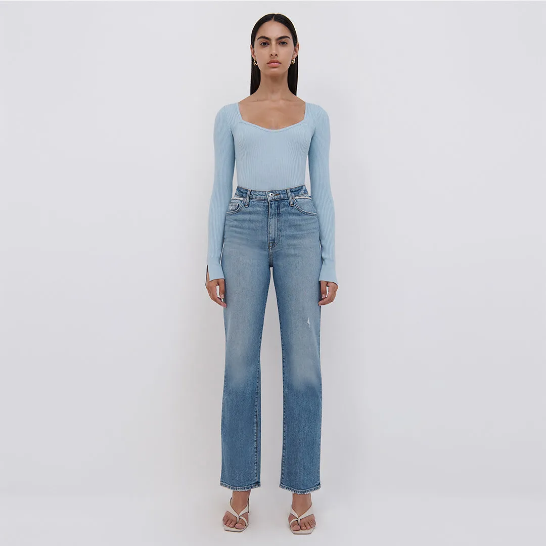 Rhonda Recycled Rib Pullover sold by Jonathan Simkhai