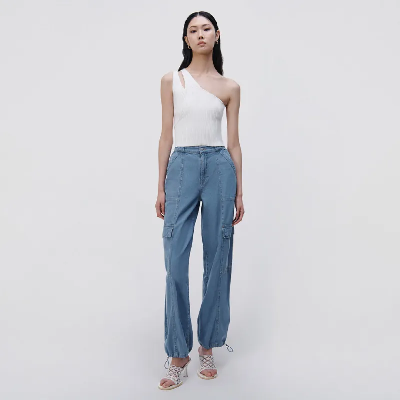 Calista Denim Cargo Pant sold by Jonathan Simkhai