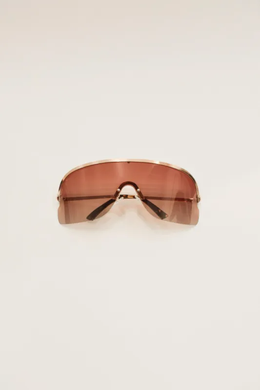 Alessa Oversized Sunglasses sold by Jonathan Simkhai