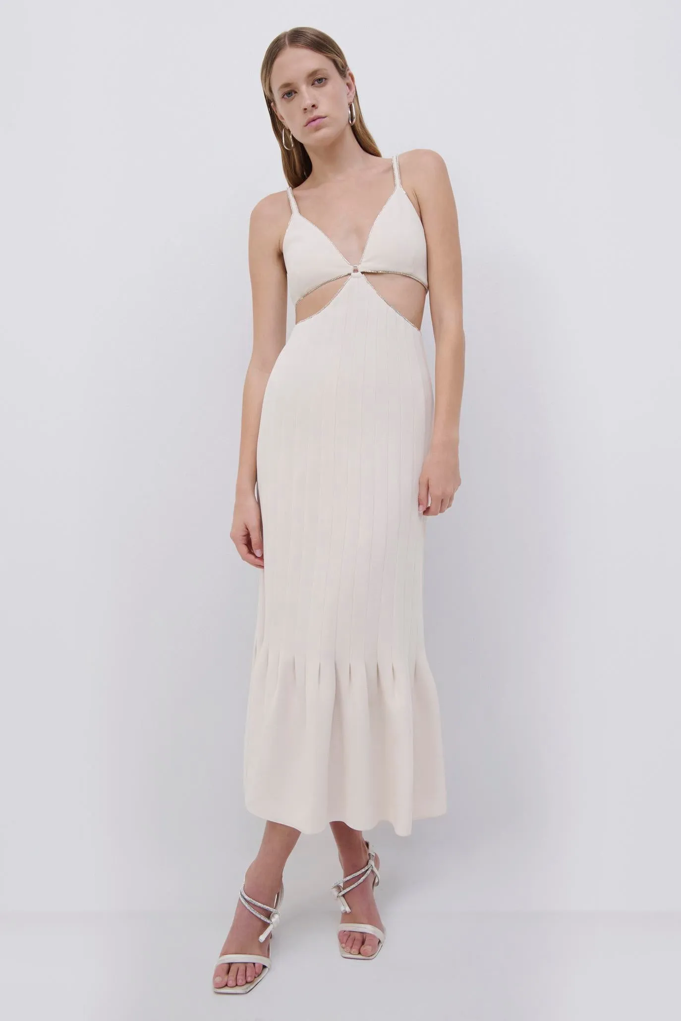 Ayla Diamante Midi Dress sold by Jonathan Simkhai product image thumbnail 2