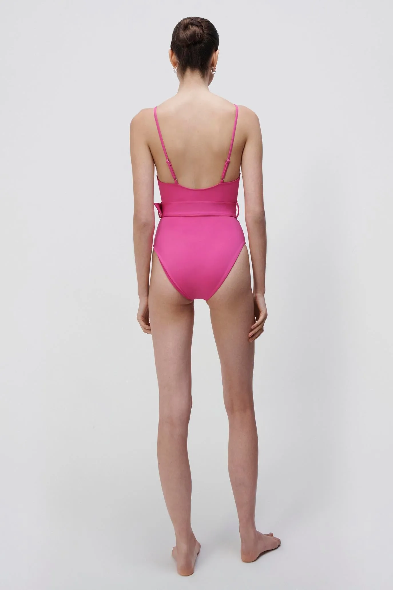 Noa Belted Swim One Piece sold by Jonathan Simkhai product image thumbnail 4