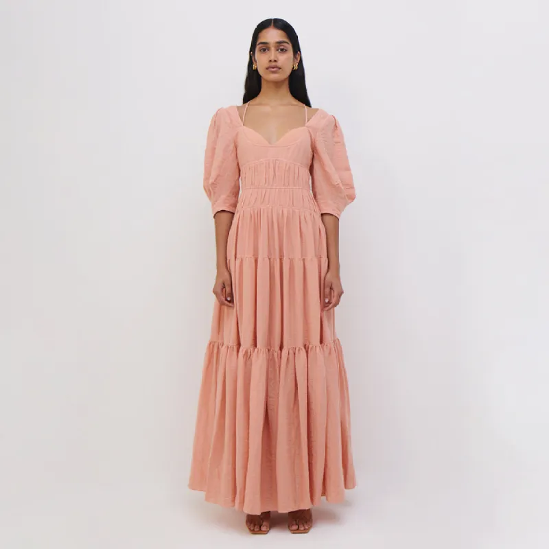 Wilder Gauze Maxi Dress made by Jonathan Simkhai