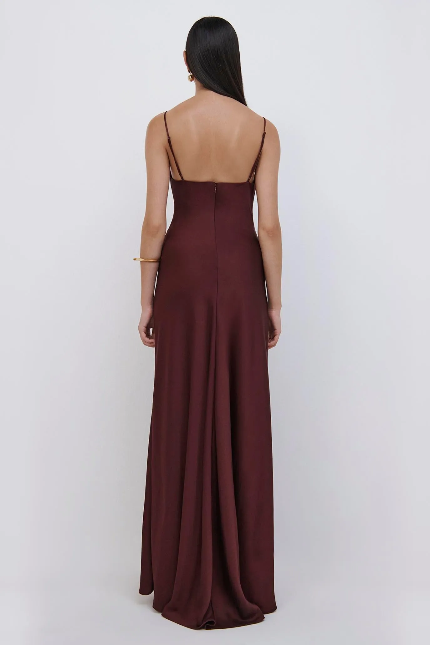 Finley Satin Slip Gown sold by Jonathan Simkhai product image thumbnail 5
