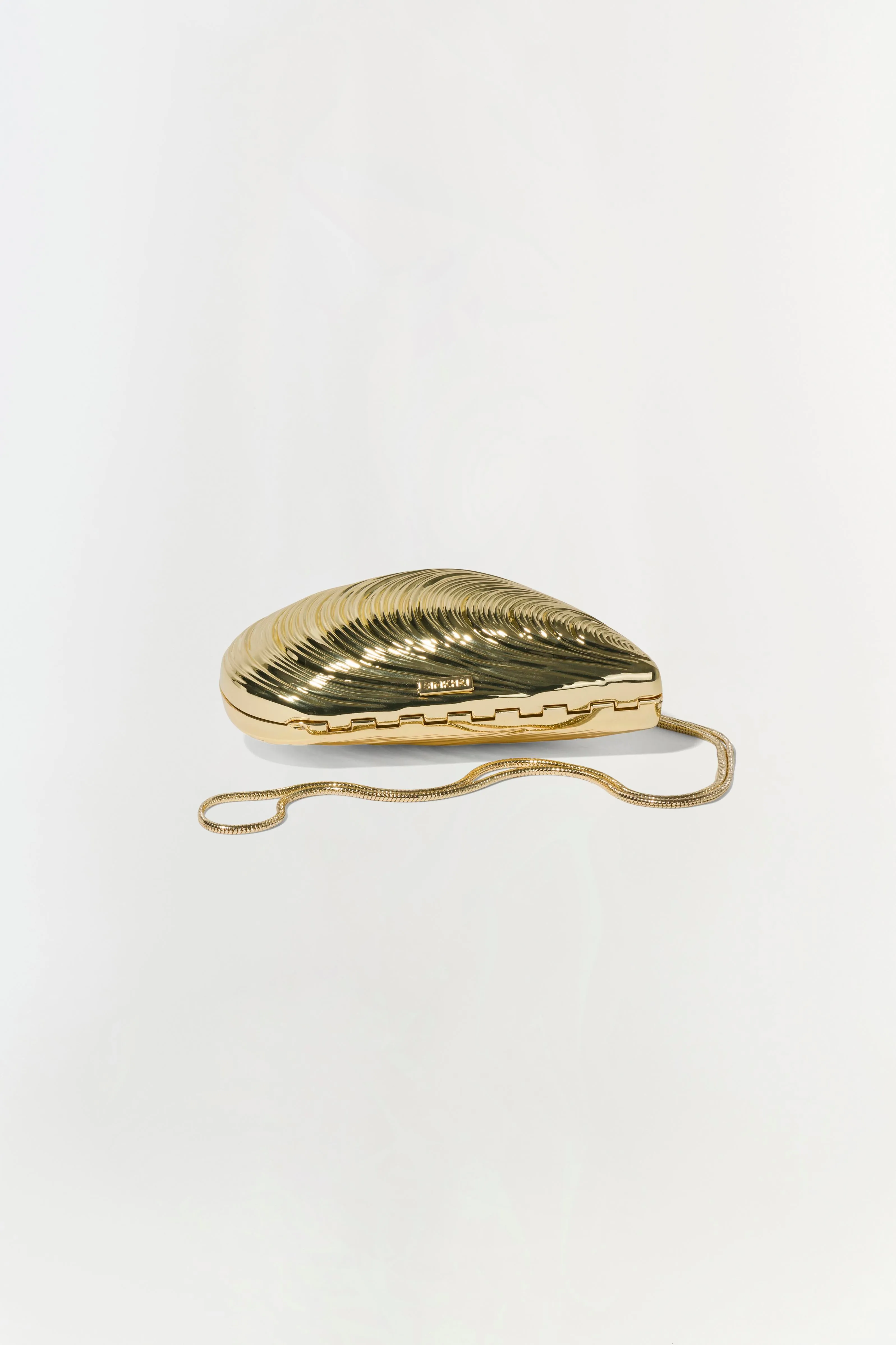 Bridget Mini Metal Oyster Clutch sold by Jonathan Simkhai product image thumbnail 2