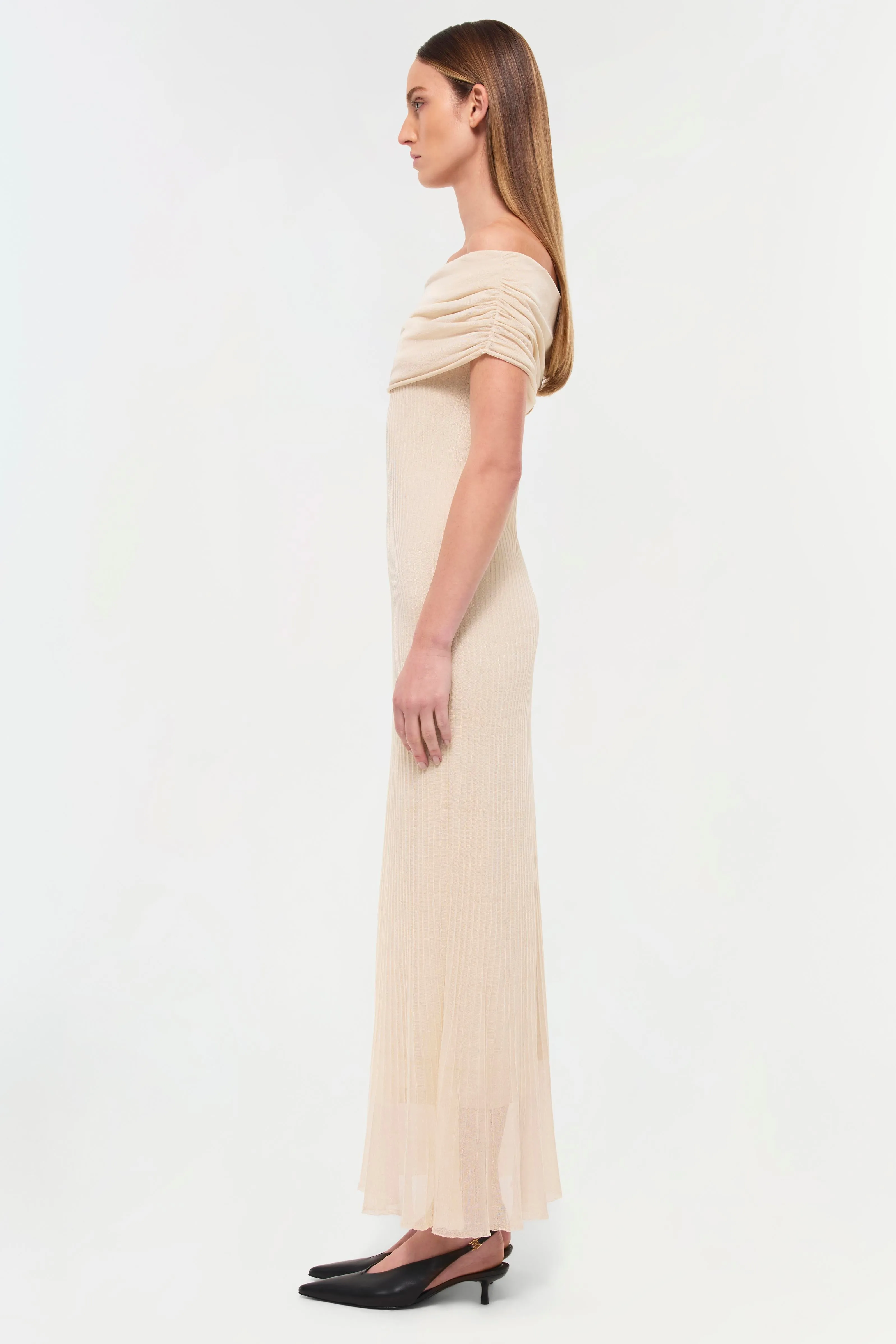 Laurelle Knit Maxi Dress sold by Jonathan Simkhai product image thumbnail 3