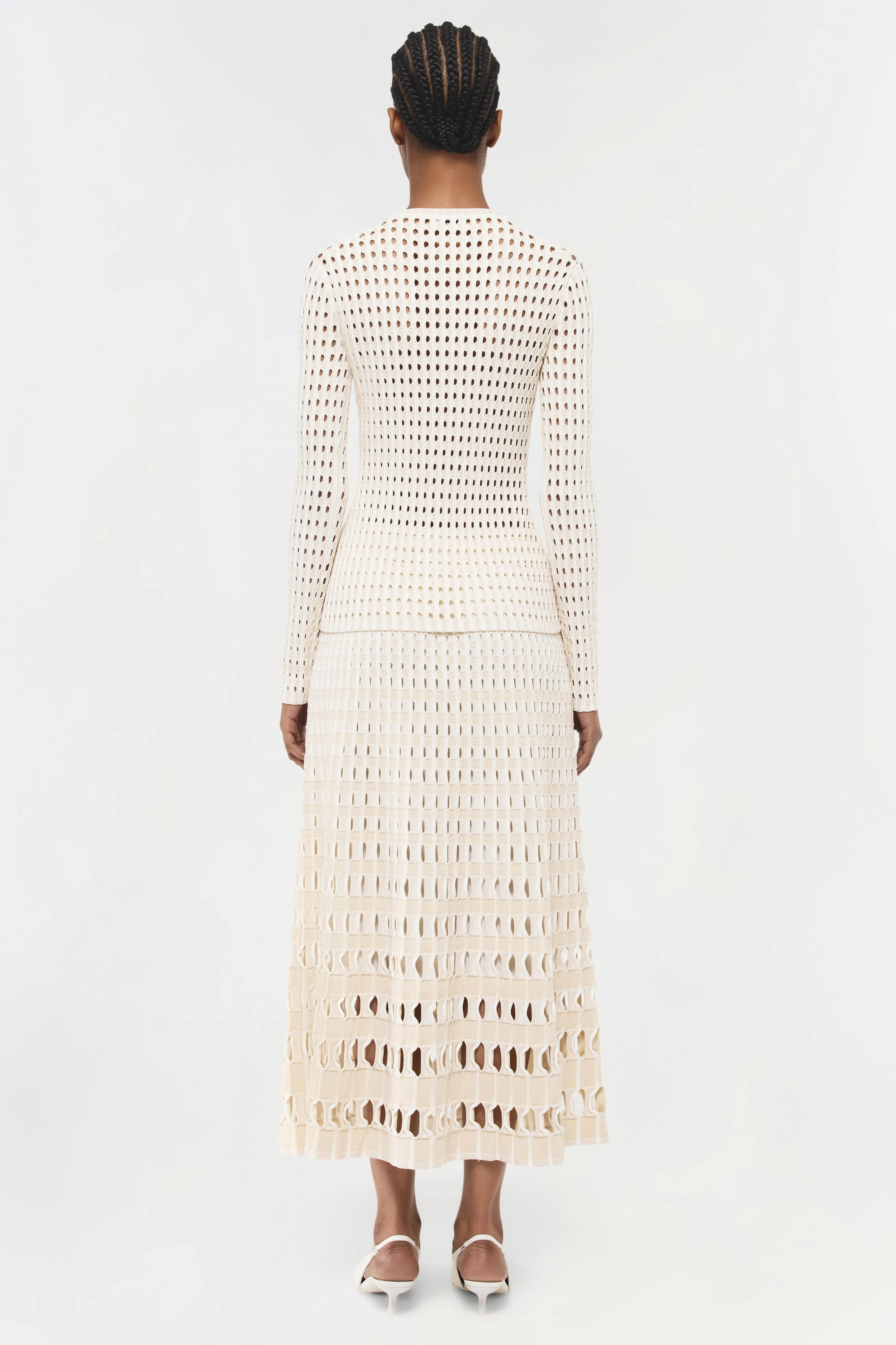 Gracen Knit Cardigan sold by Jonathan Simkhai product image thumbnail 4