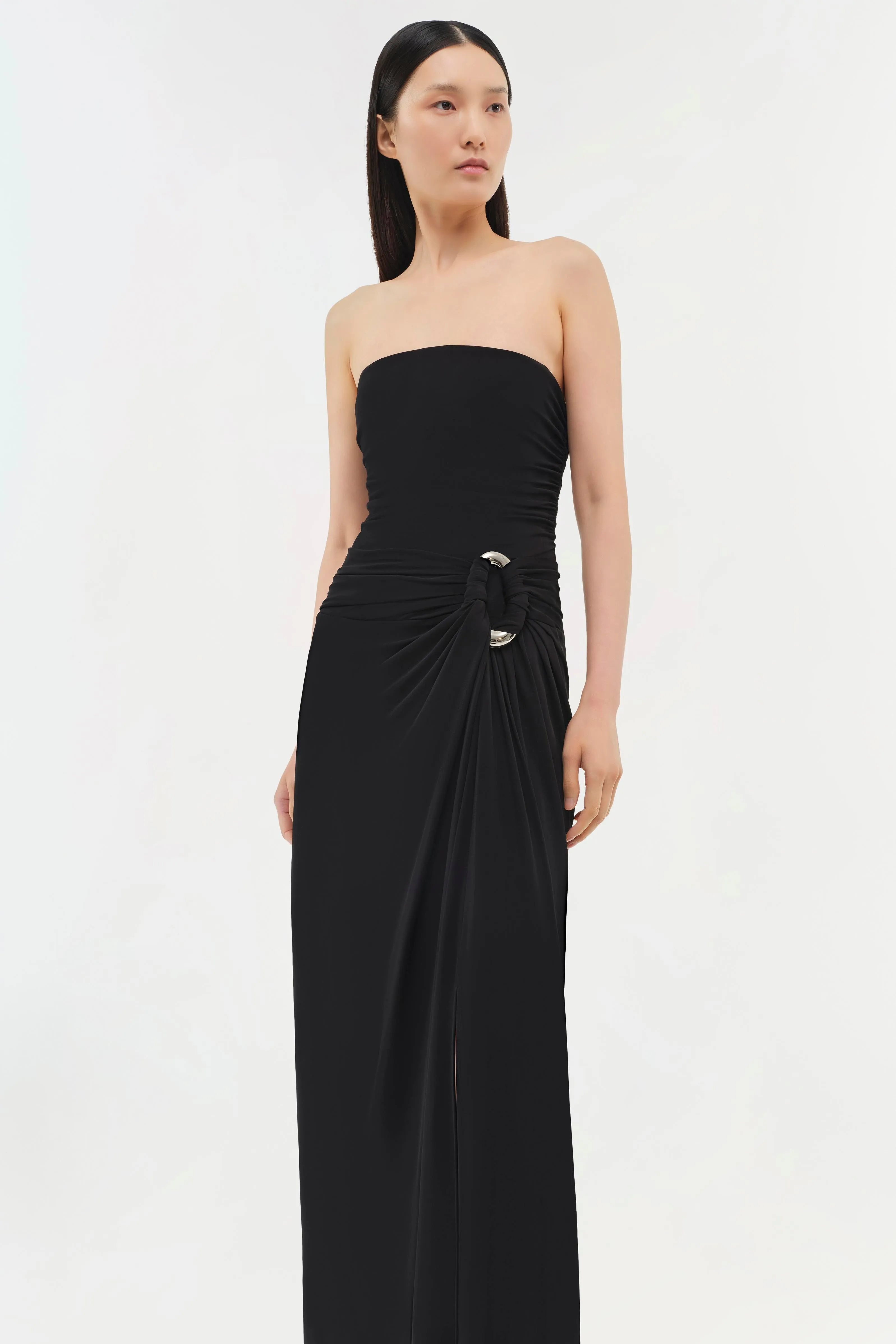 Emma Strapless Jersey Gown sold by Jonathan Simkhai product image thumbnail 2