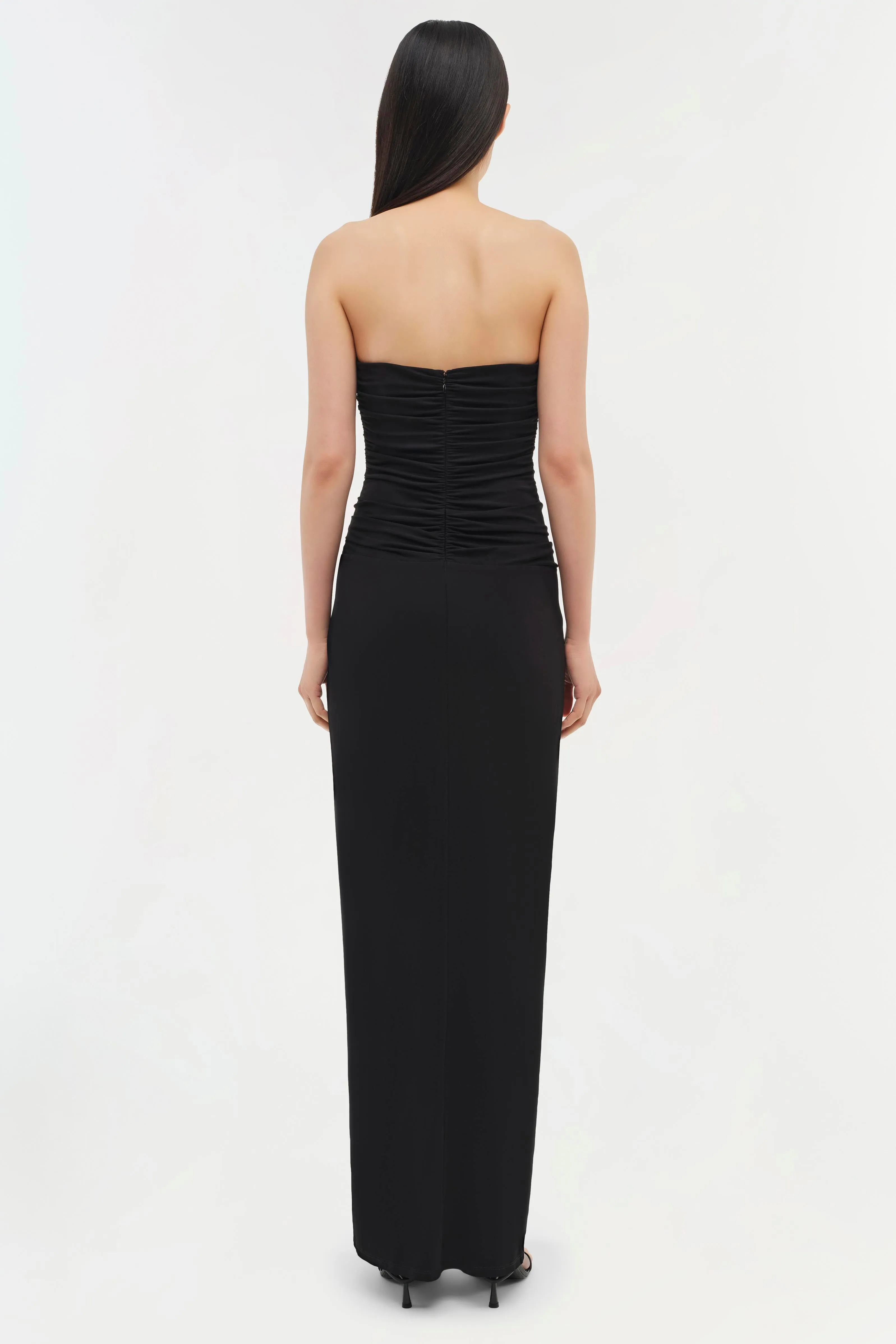 Emma Strapless Jersey Gown sold by Jonathan Simkhai product image thumbnail 4