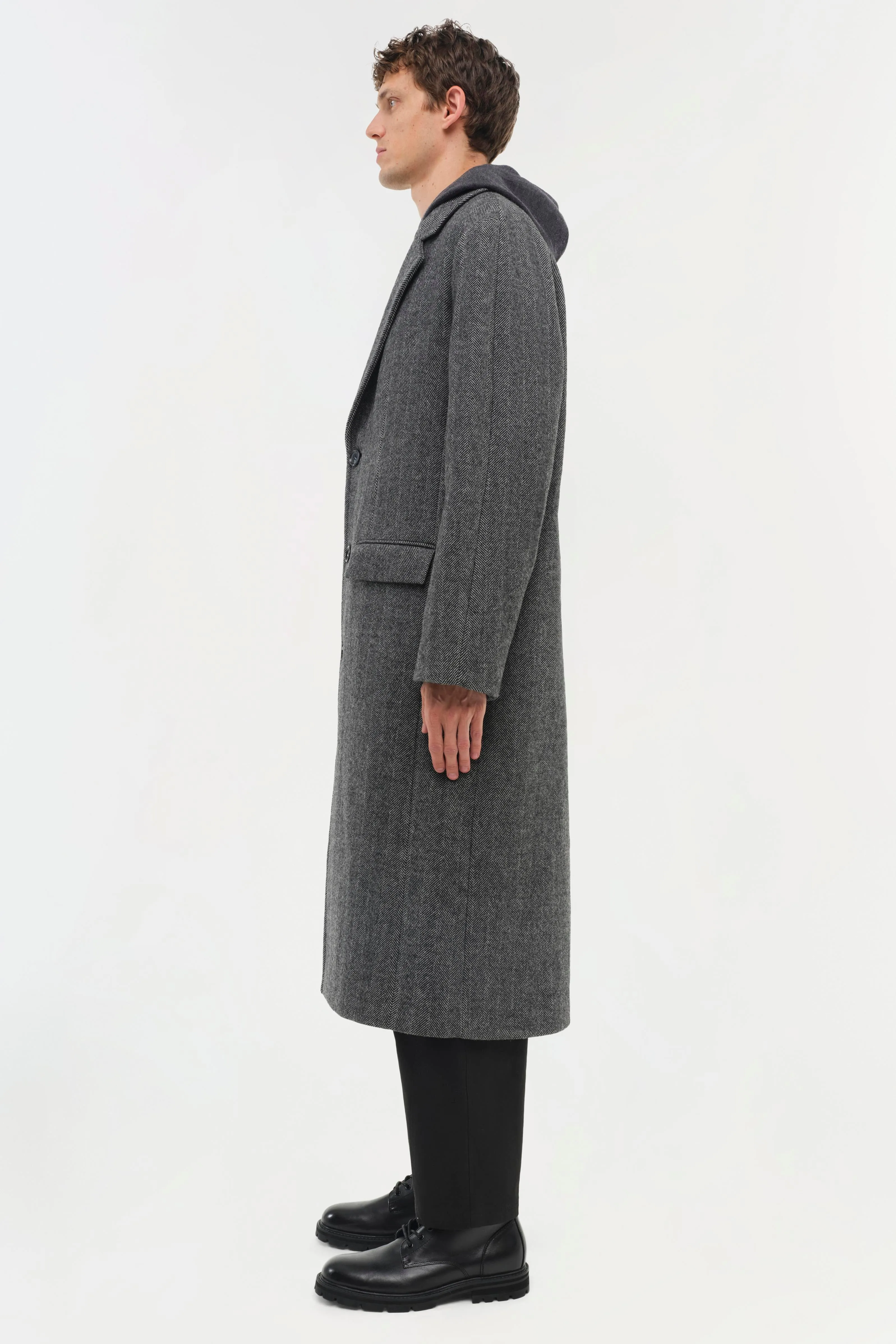 Robert Oversized Overcoat sold by Jonathan Simkhai product image thumbnail 3