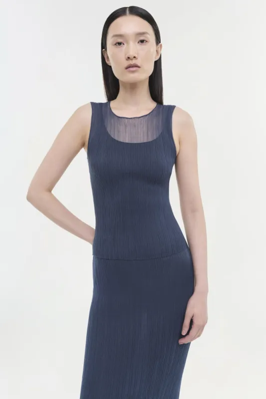 Oakley Plisse Tank sold by Jonathan Simkhai