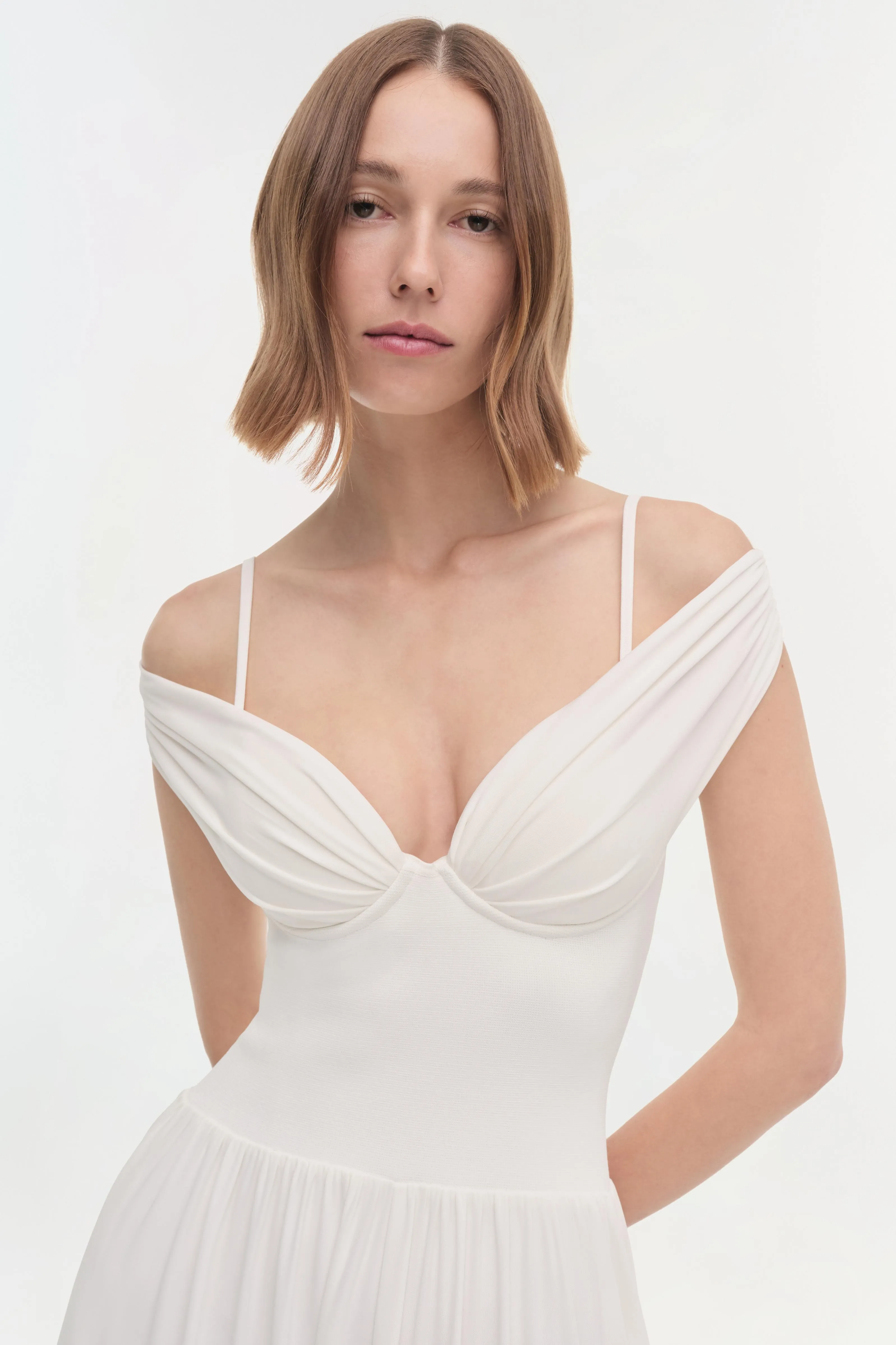 Amarantha Jersey Maxi Dress sold by Jonathan Simkhai product image thumbnail 2