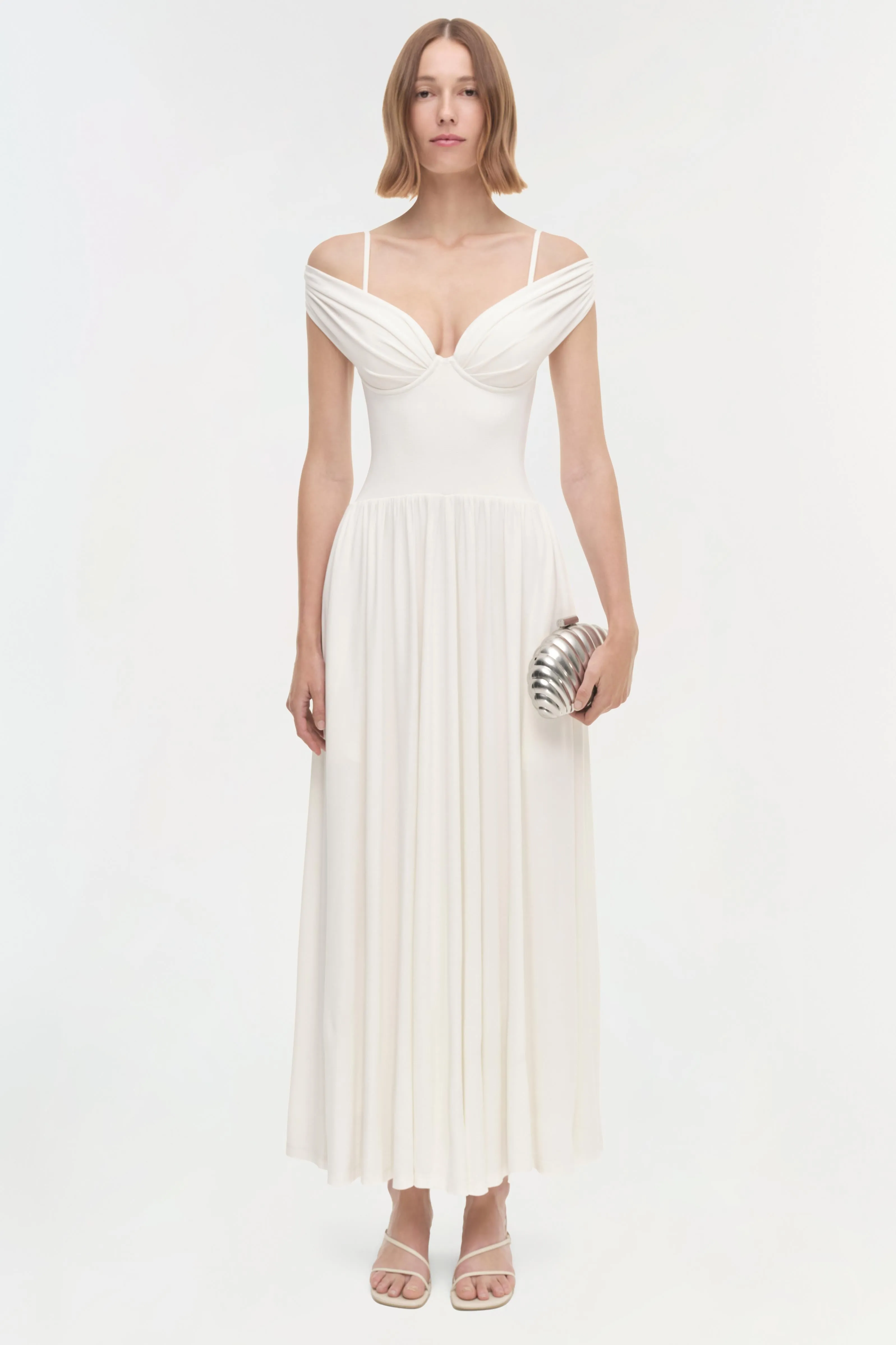 Amarantha Jersey Maxi Dress sold by Jonathan Simkhai product image thumbnail 5