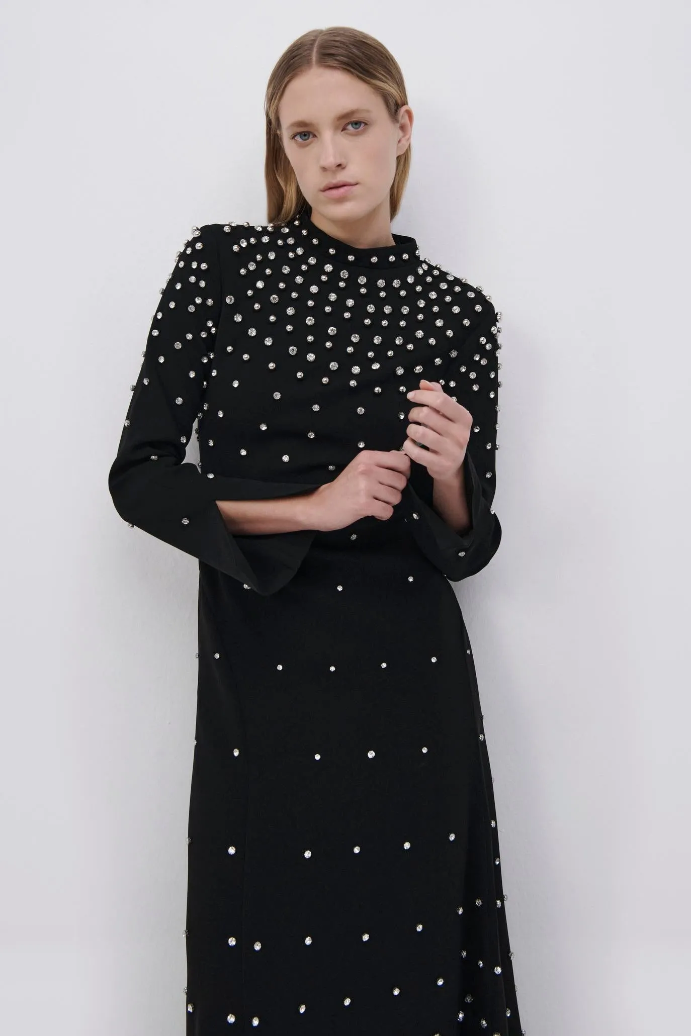 Arielle Diamante Midi Dress sold by Jonathan Simkhai product image thumbnail 3