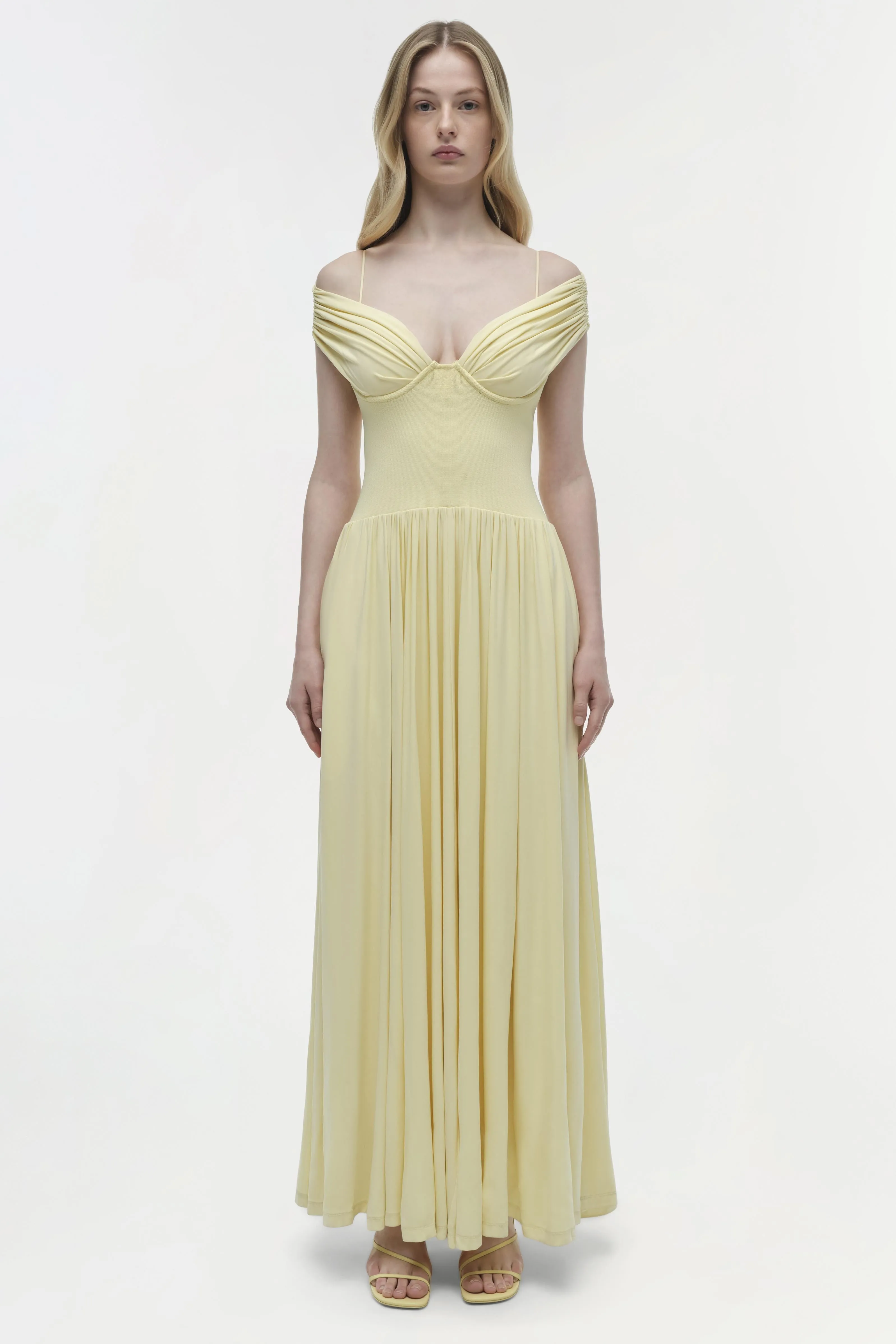 Amarantha Jersey Maxi Dress sold by Jonathan Simkhai product image thumbnail 5