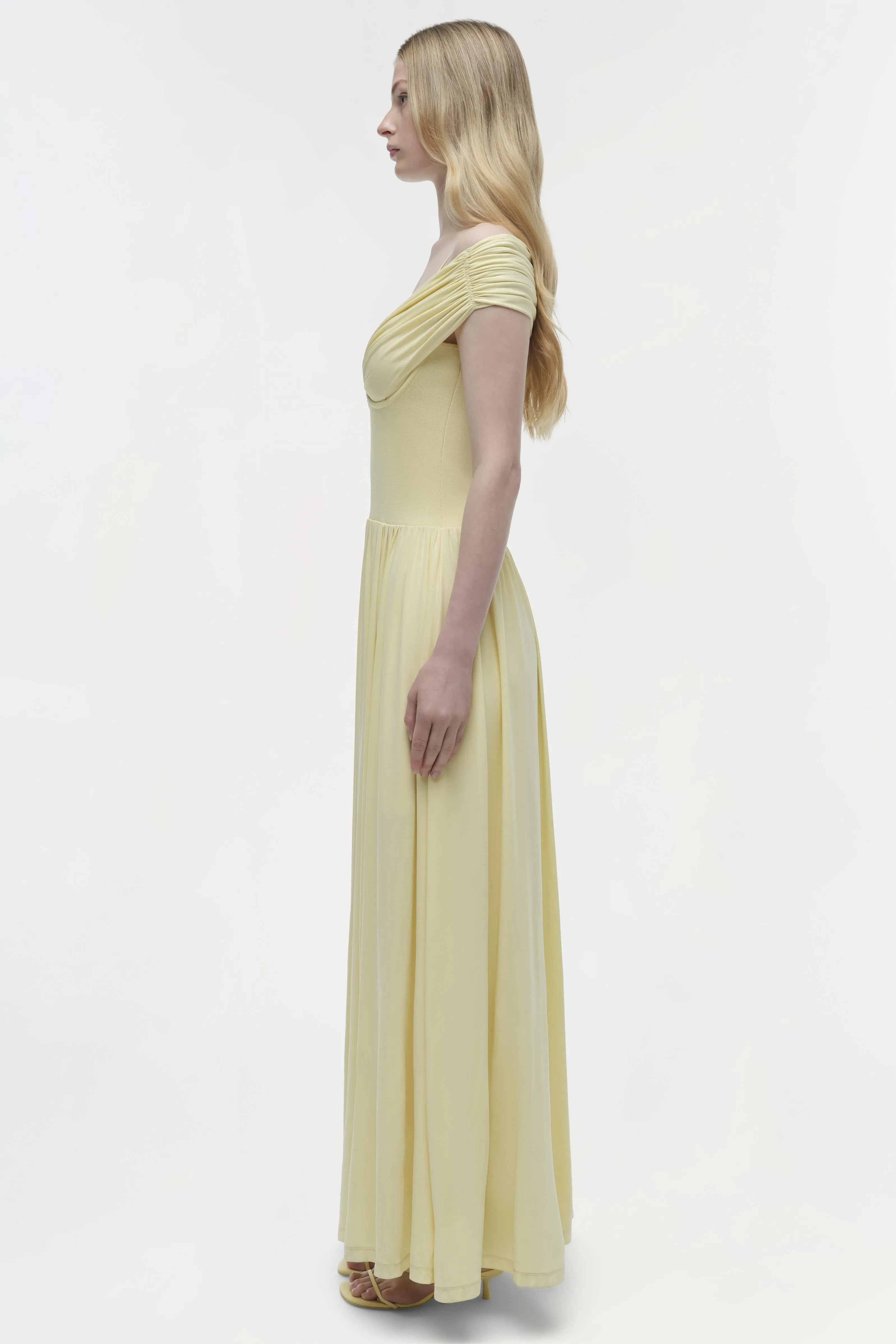 Amarantha Jersey Maxi Dress sold by Jonathan Simkhai product image thumbnail 4