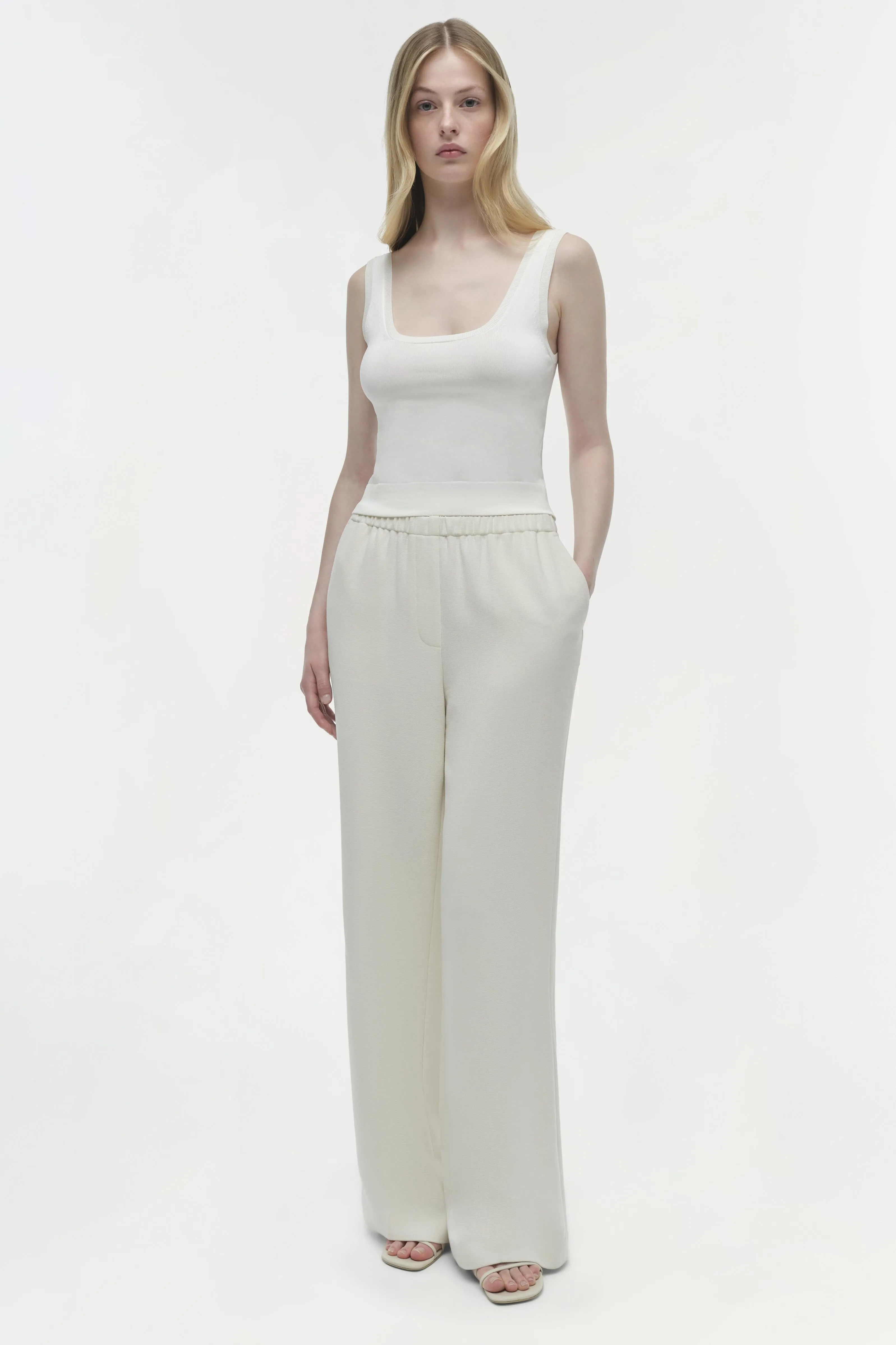 Cillian Straight Pant sold by Jonathan Simkhai product image thumbnail 3