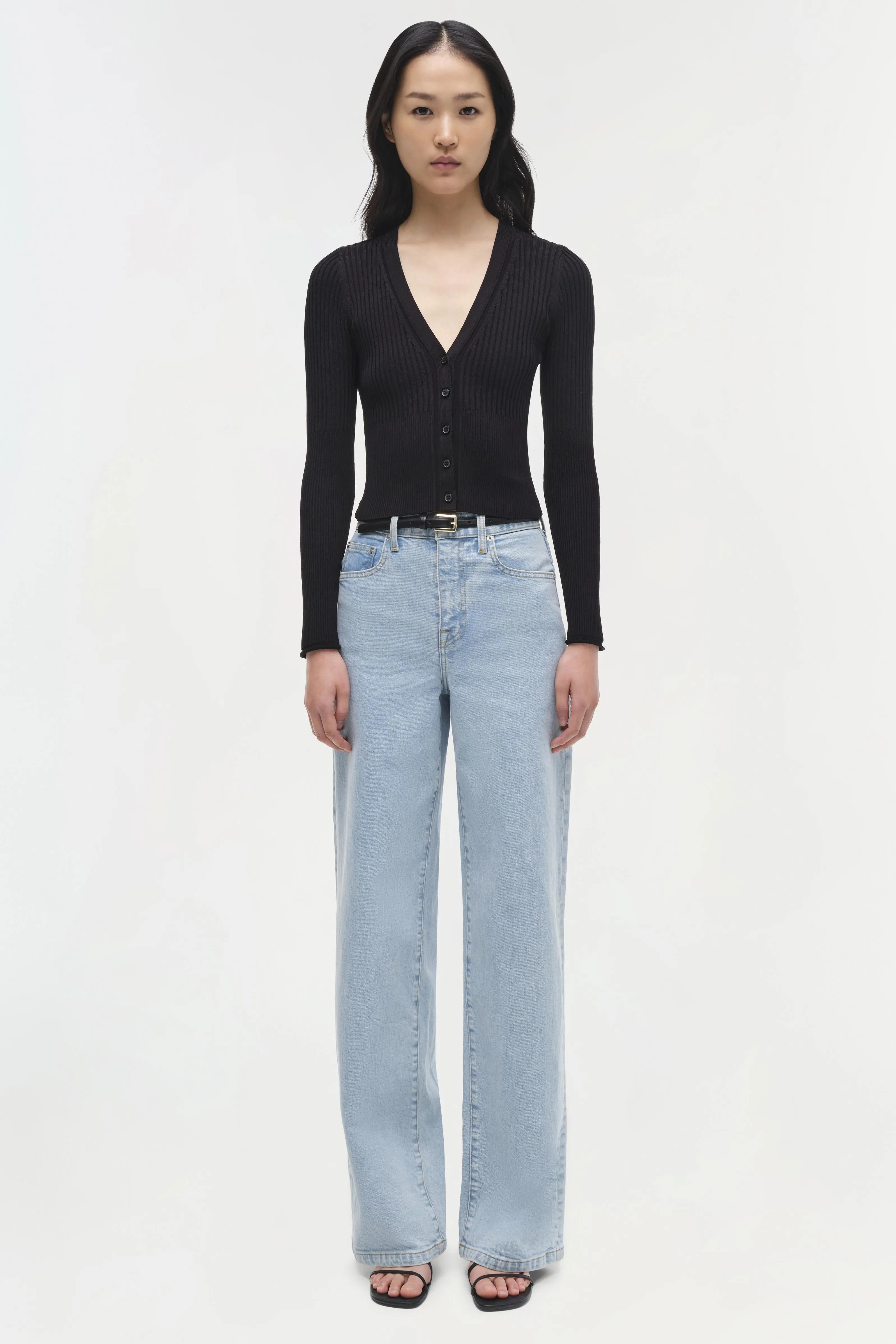 Ailany Rib Knit Cardigan sold by Jonathan Simkhai product image thumbnail 5