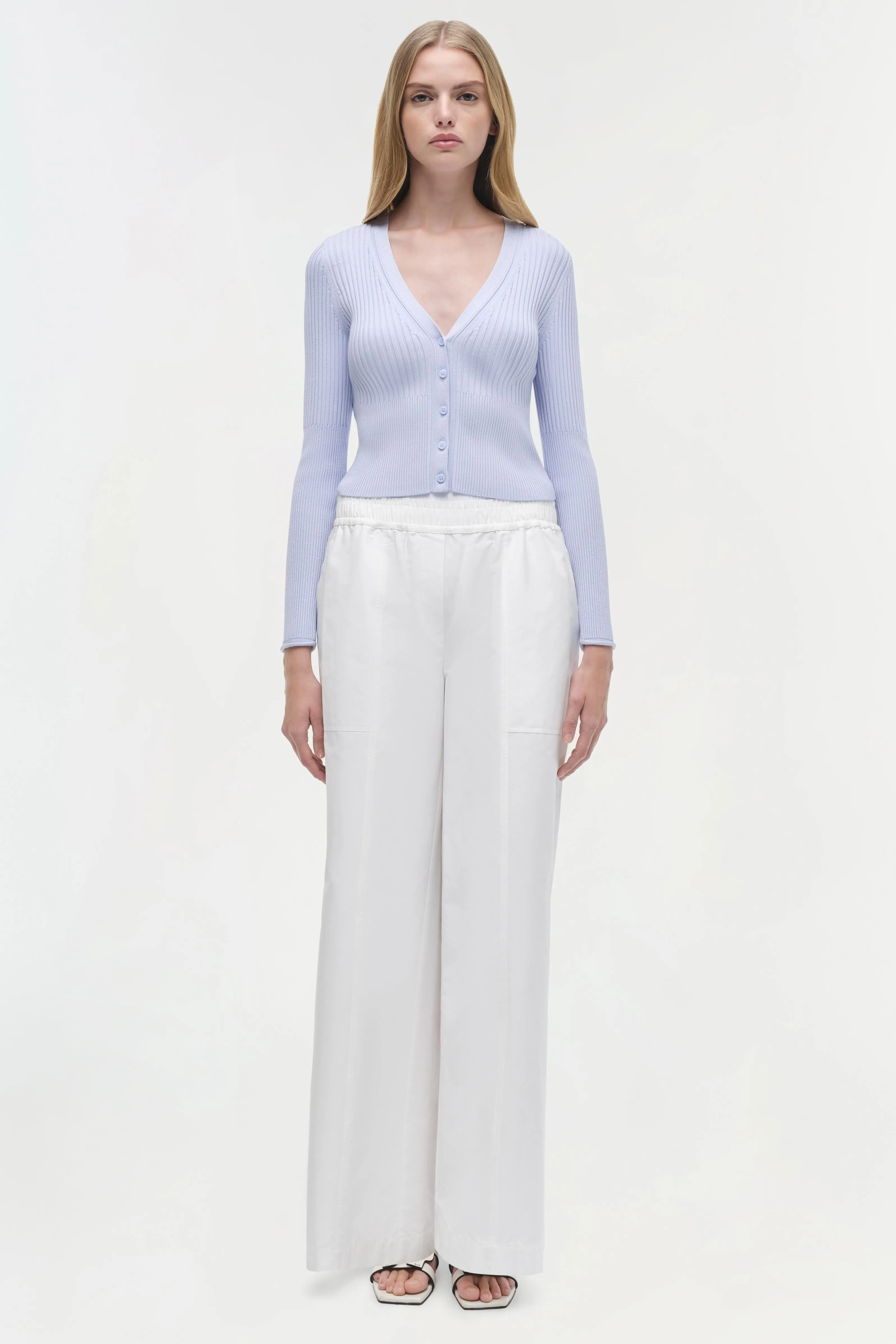 Ailany Rib Knit Cardigan sold by Jonathan Simkhai product image thumbnail 5