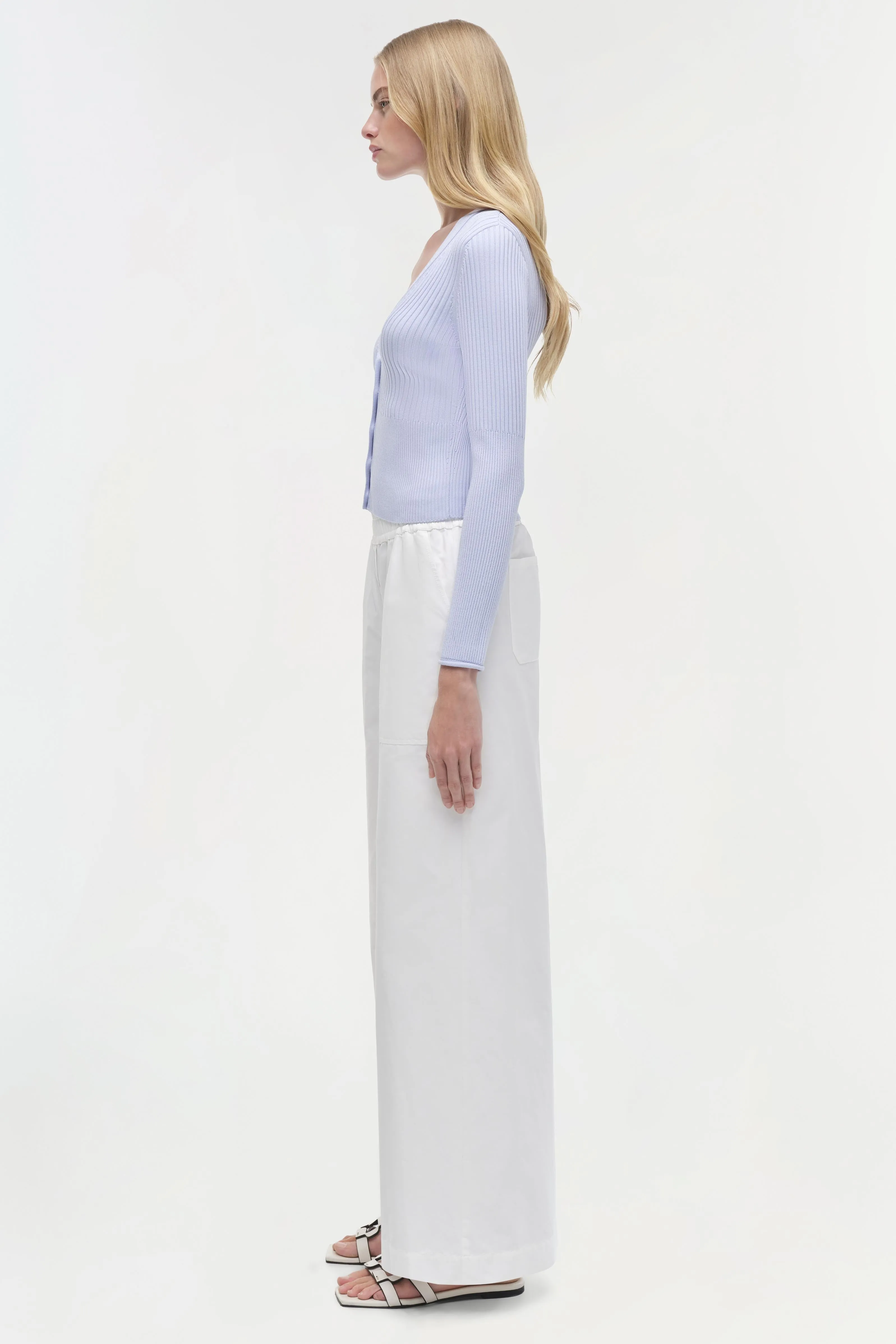 Ailany Rib Knit Cardigan sold by Jonathan Simkhai product image thumbnail 4