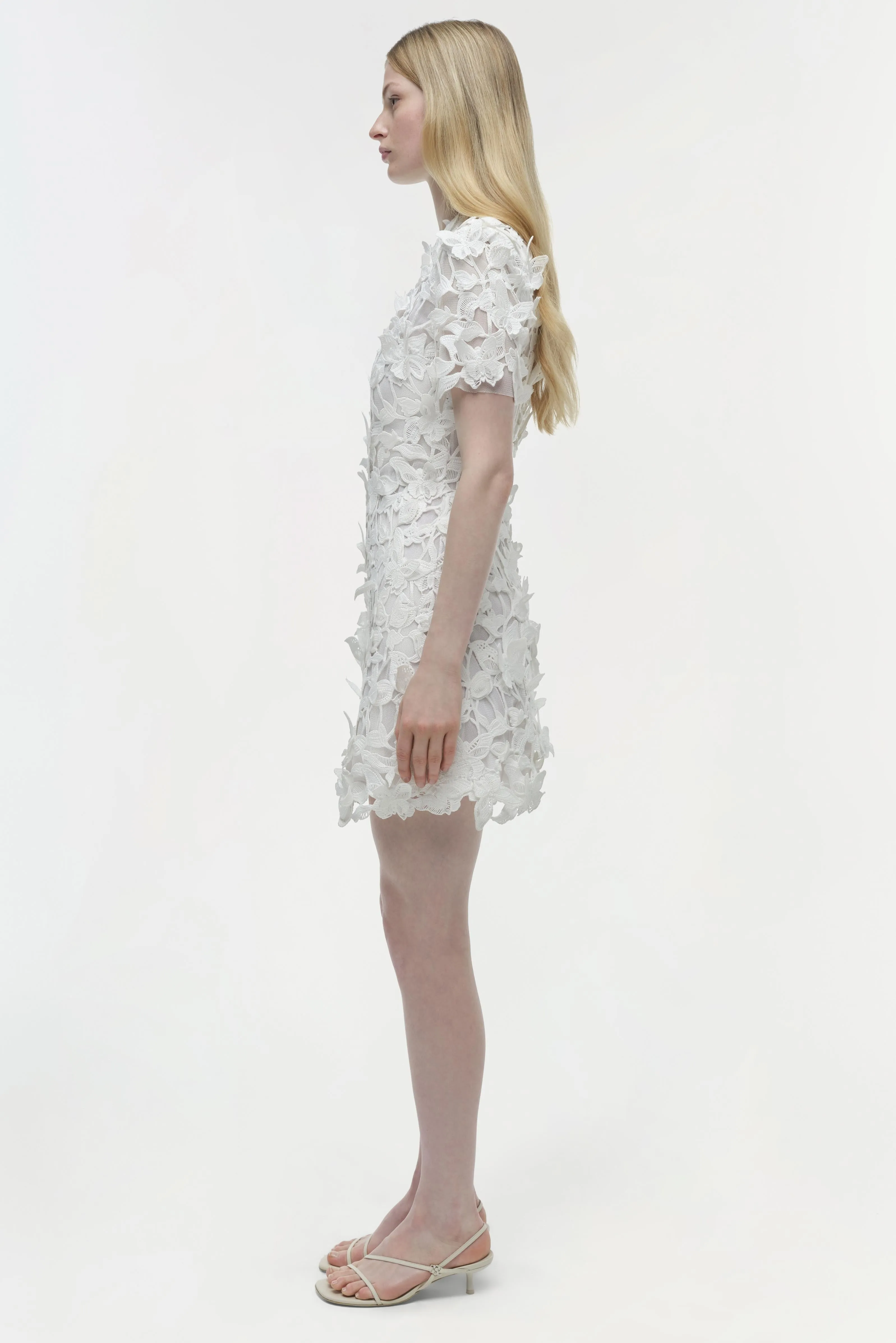 Darla Applique Mini Dress sold by Jonathan Simkhai product image thumbnail 4