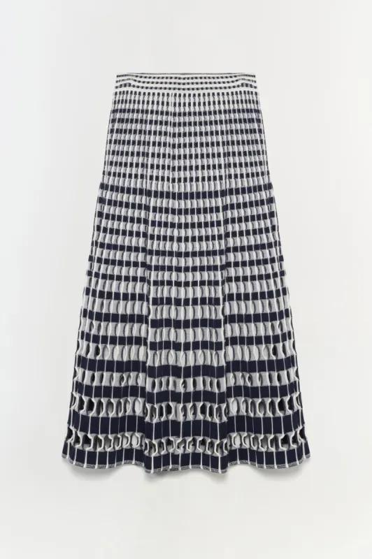 Larken Knit Midi Skirt sold by Jonathan Simkhai