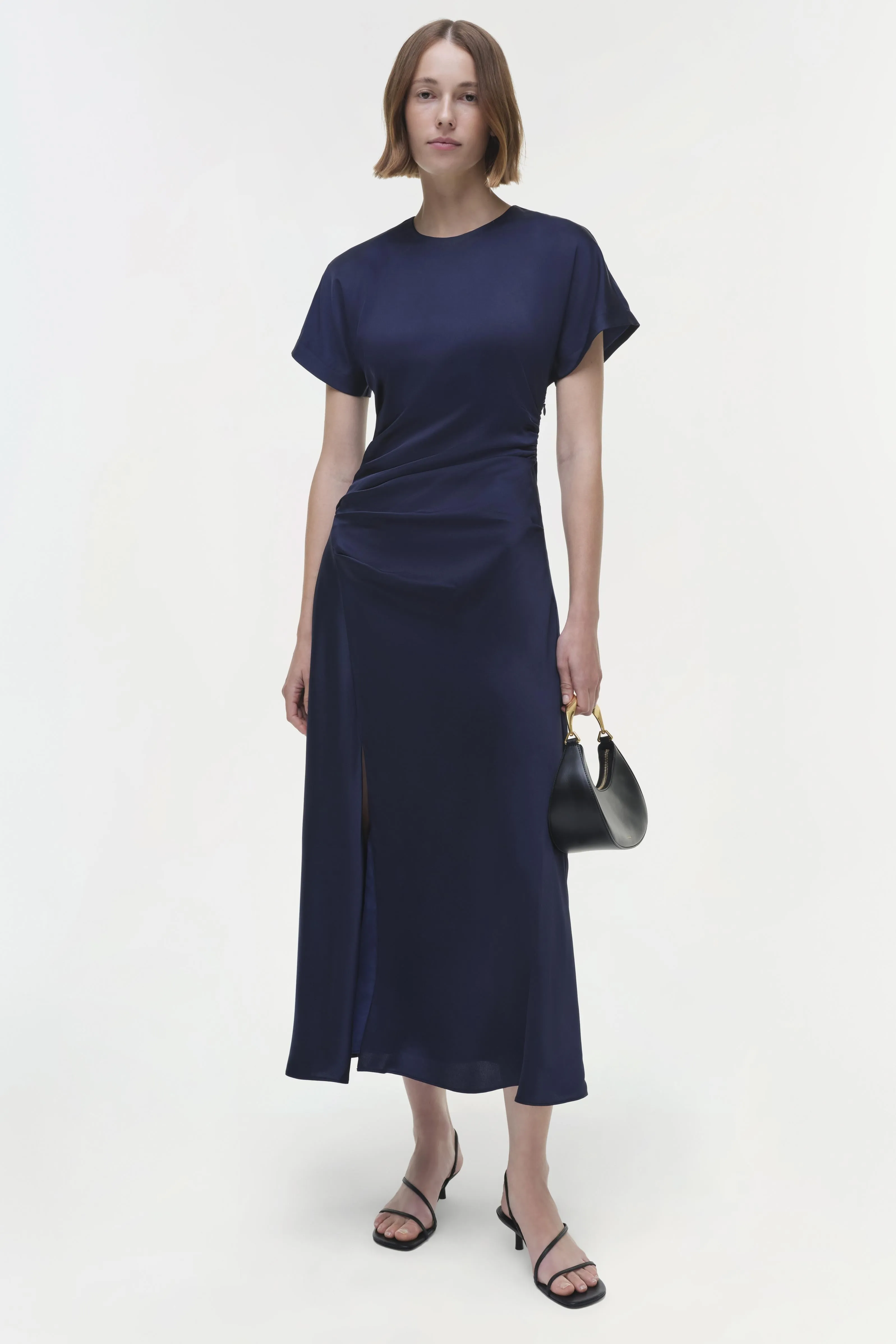 Marabella Satin Midi Dress sold by Jonathan Simkhai product image thumbnail 2