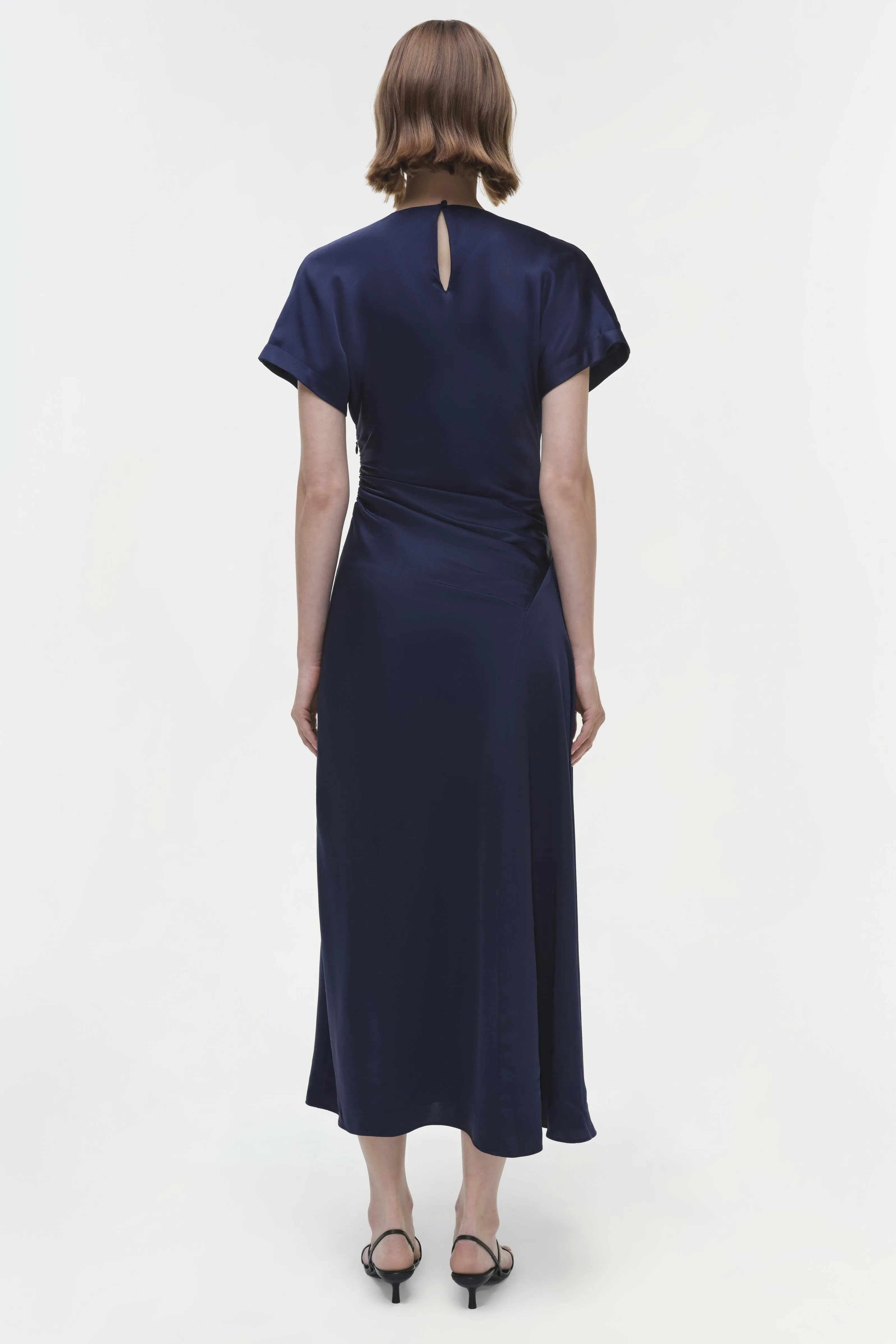 Marabella Satin Midi Dress sold by Jonathan Simkhai product image thumbnail 5