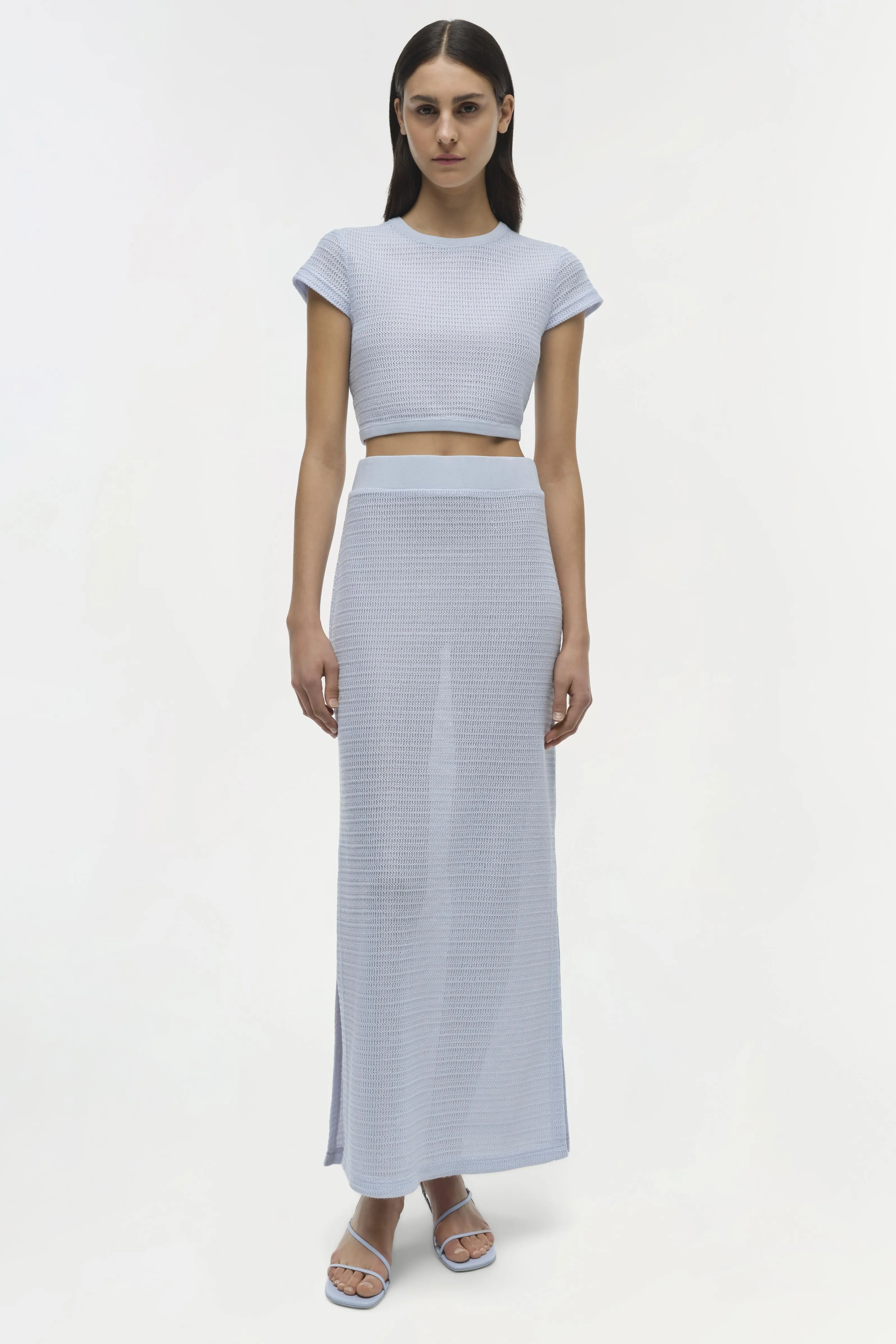 Nicky Midi Skirt sold by Jonathan Simkhai product image thumbnail 2