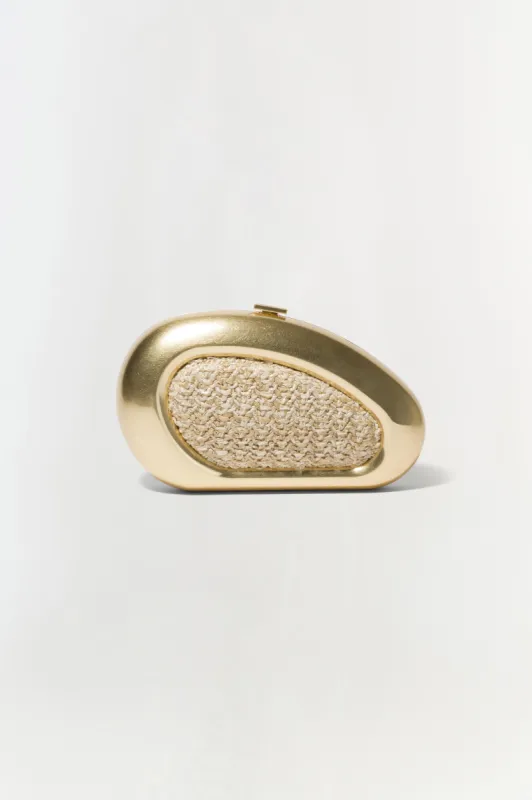 Luna Raffia Clutch sold by Jonathan Simkhai