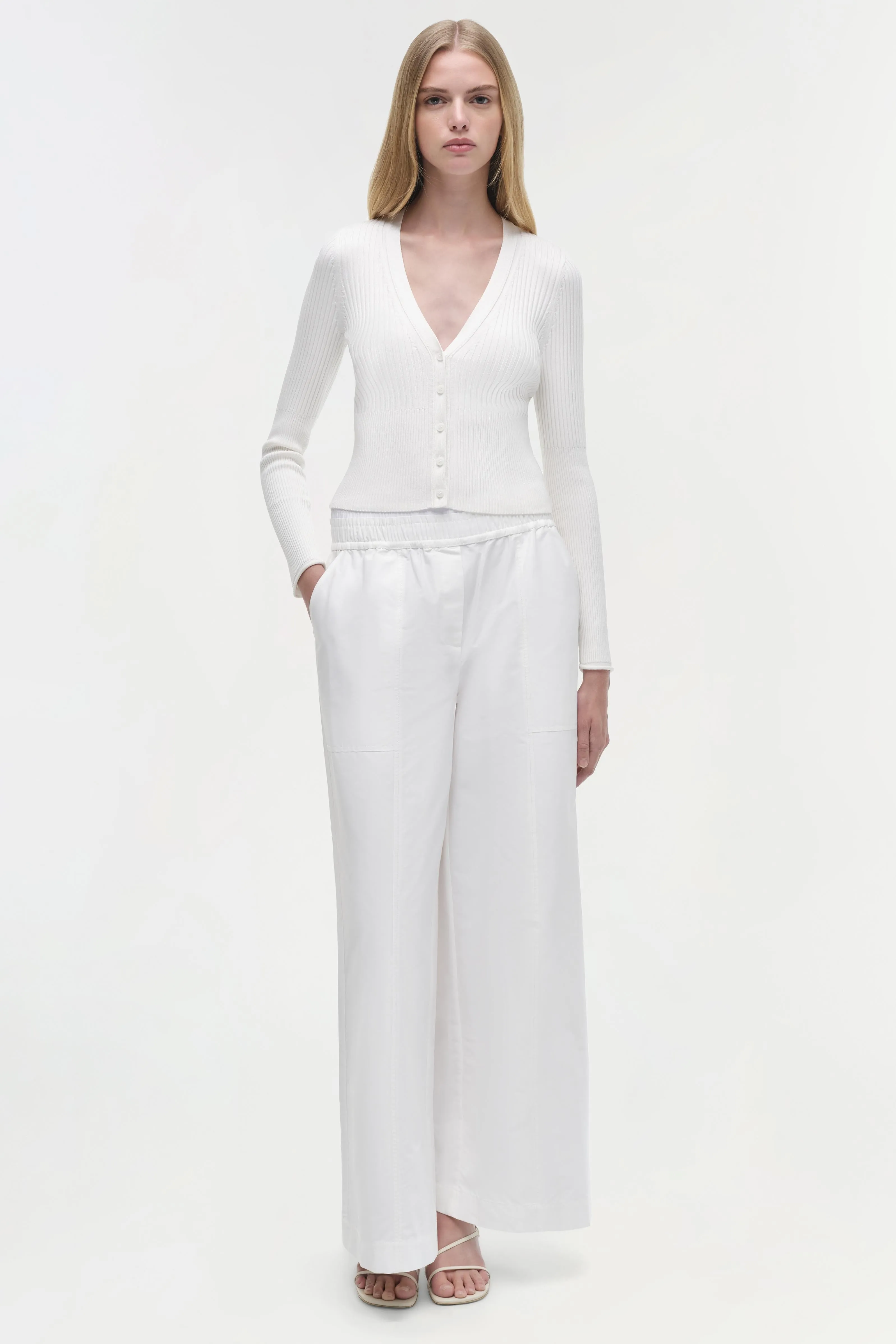 Ailany Rib Knit Cardigan sold by Jonathan Simkhai product image thumbnail 2