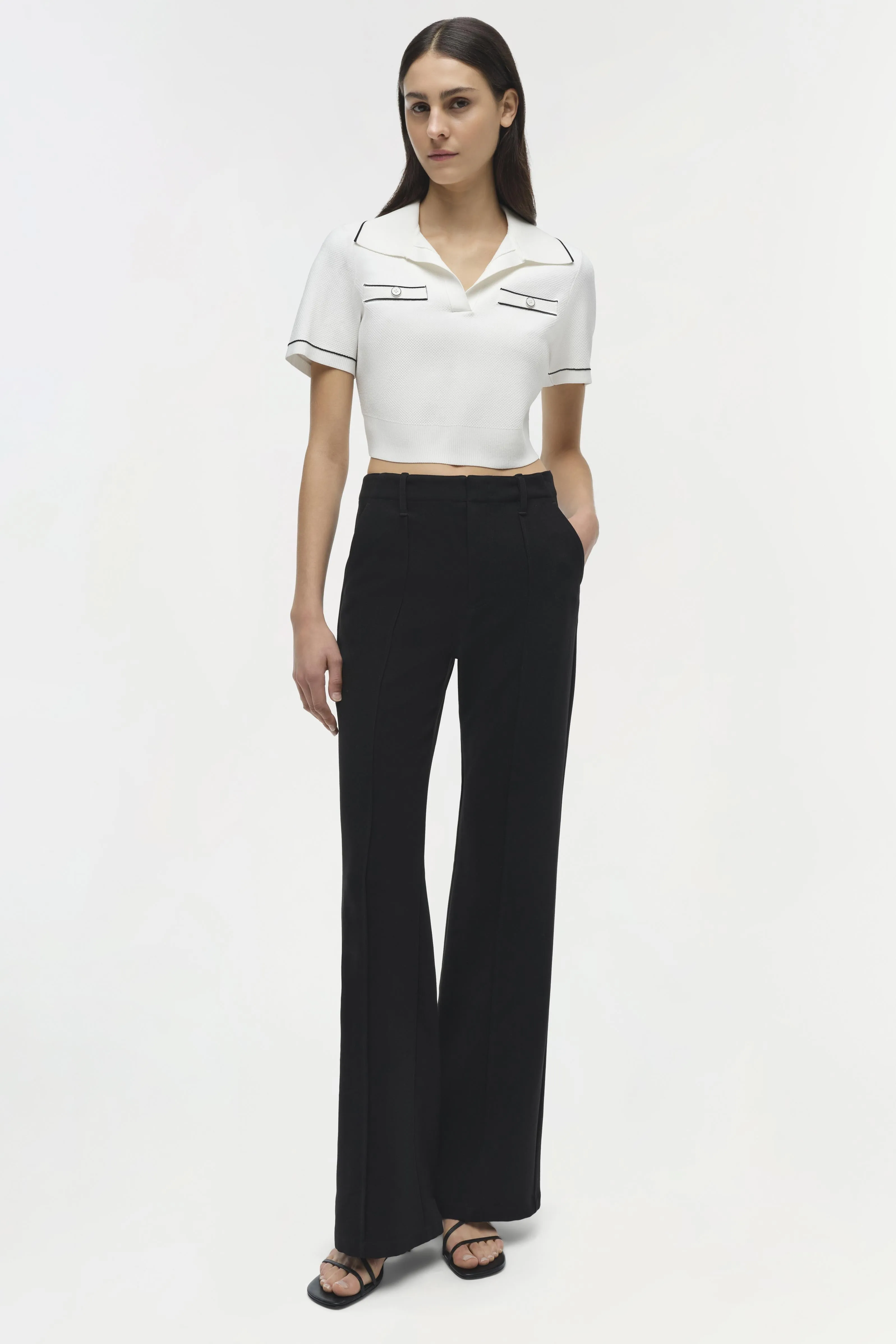 Margaret Knit Polo sold by Jonathan Simkhai product image thumbnail 2