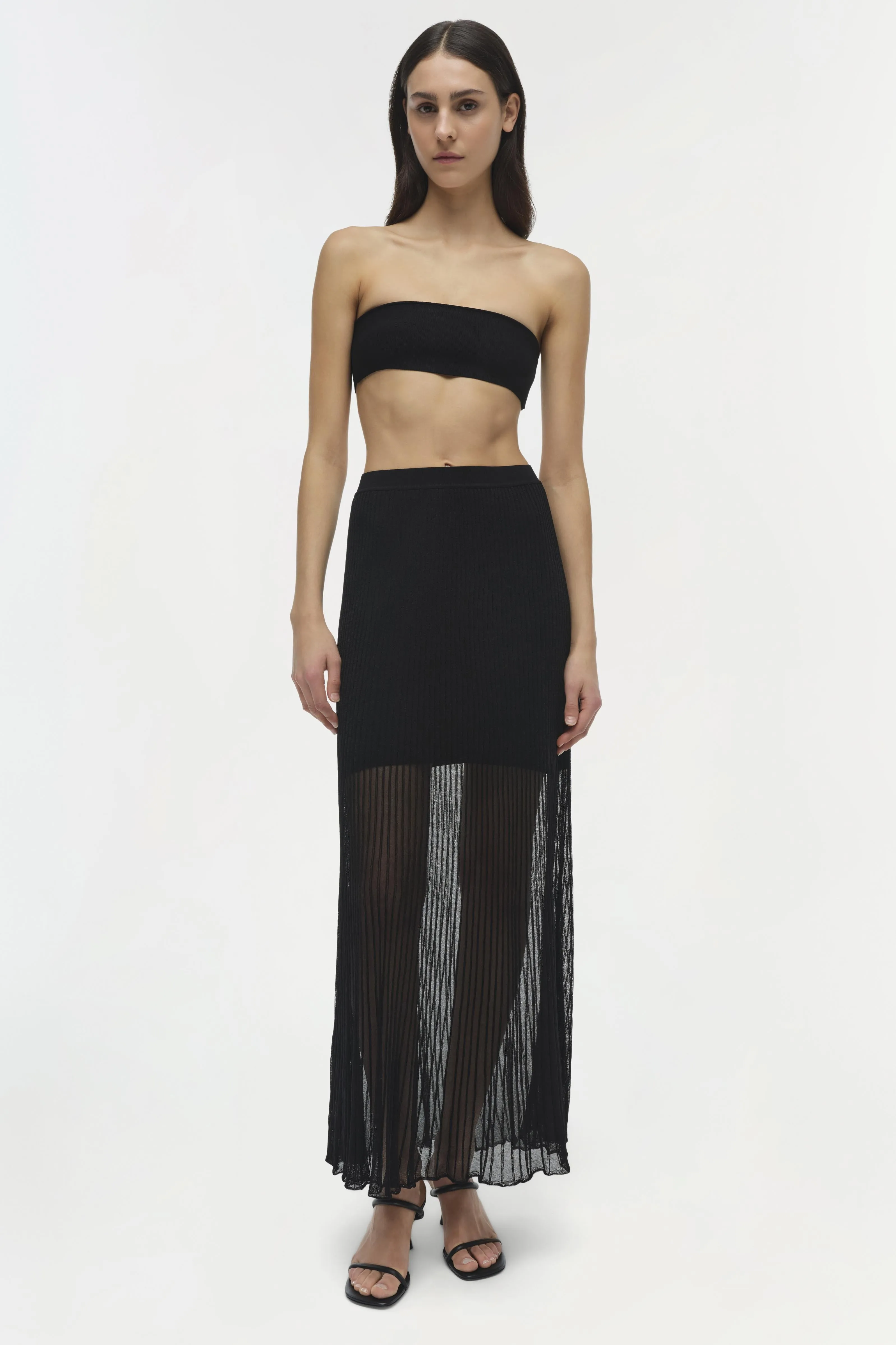 Falan Compact Knit Bralette sold by Jonathan Simkhai product image thumbnail 2