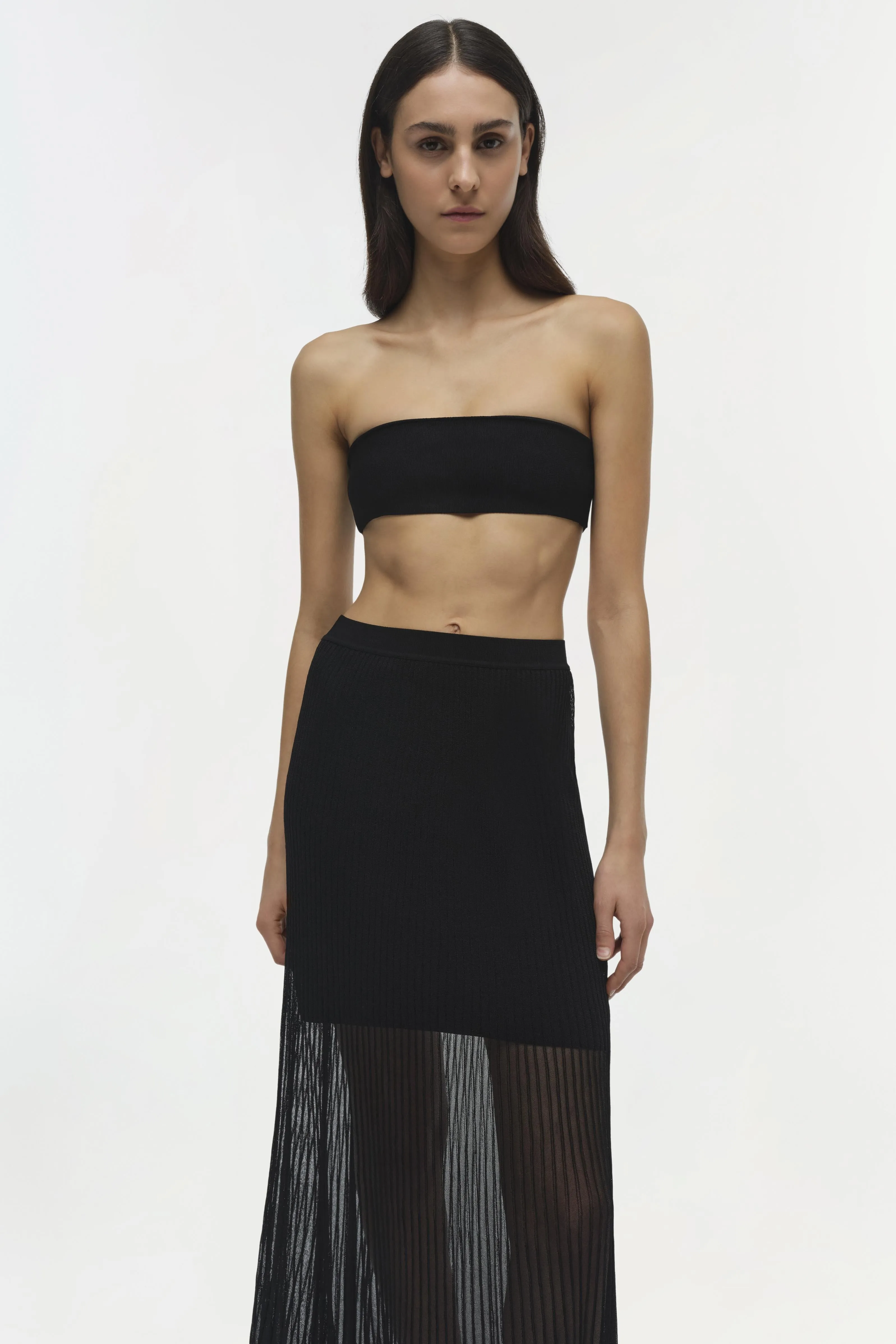 Falan Compact Knit Bralette sold by Jonathan Simkhai product image thumbnail 3