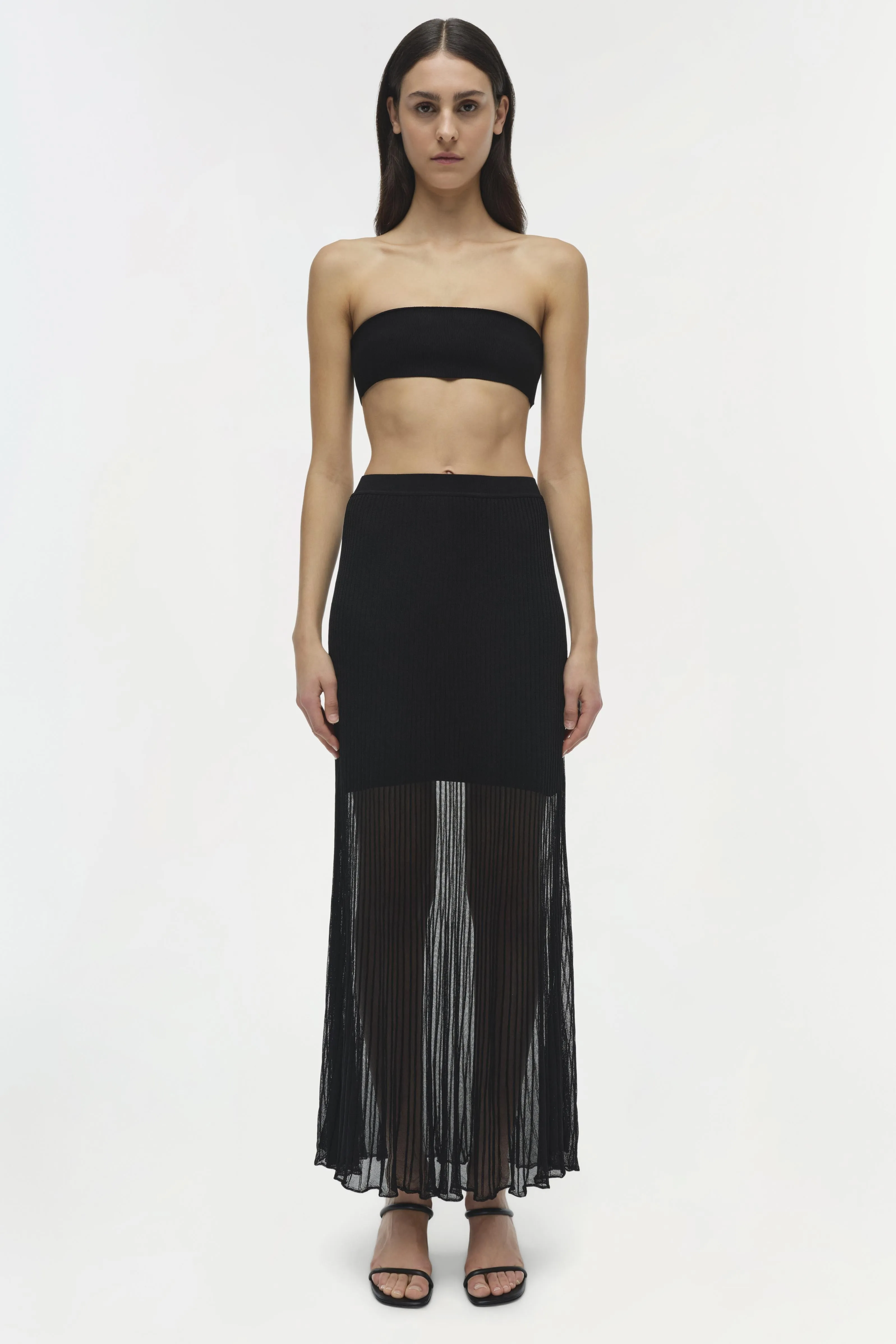 Falan Compact Knit Bralette sold by Jonathan Simkhai product image thumbnail 5