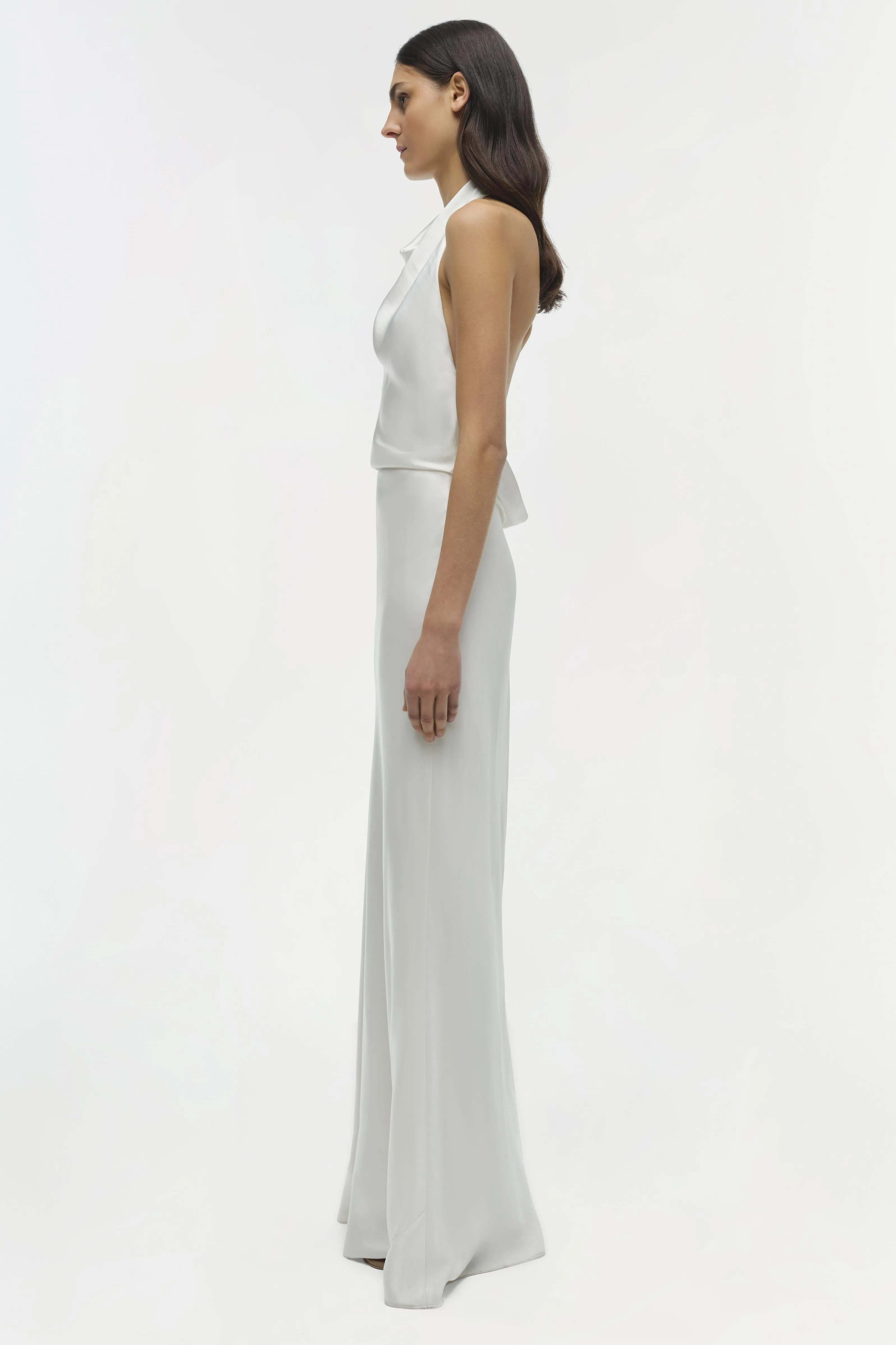Reannon Satin Gown sold by Jonathan Simkhai product image thumbnail 4