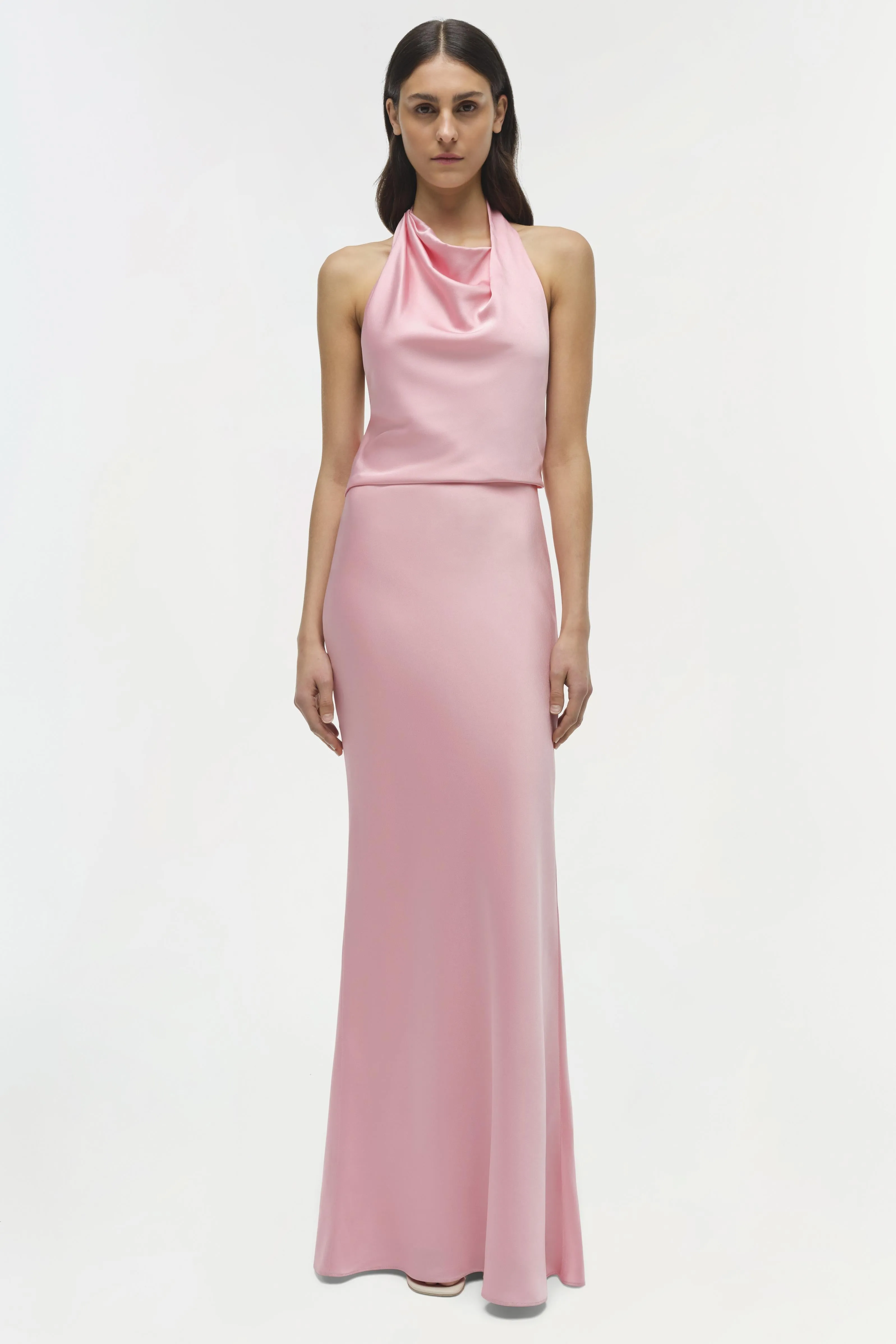 Reannon Satin Gown sold by Jonathan Simkhai product image thumbnail 5