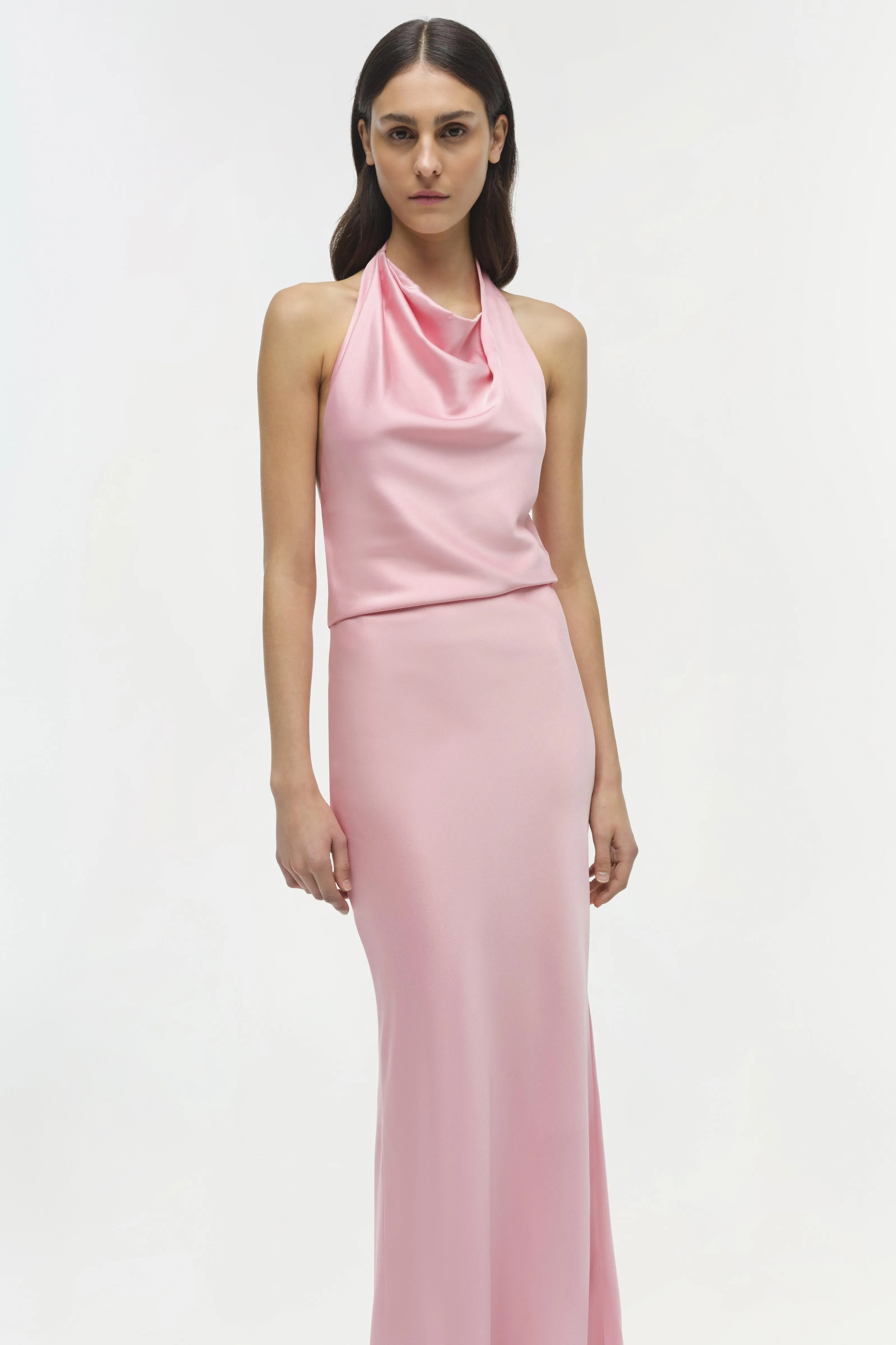 Reannon Satin Gown sold by Jonathan Simkhai product image thumbnail 3