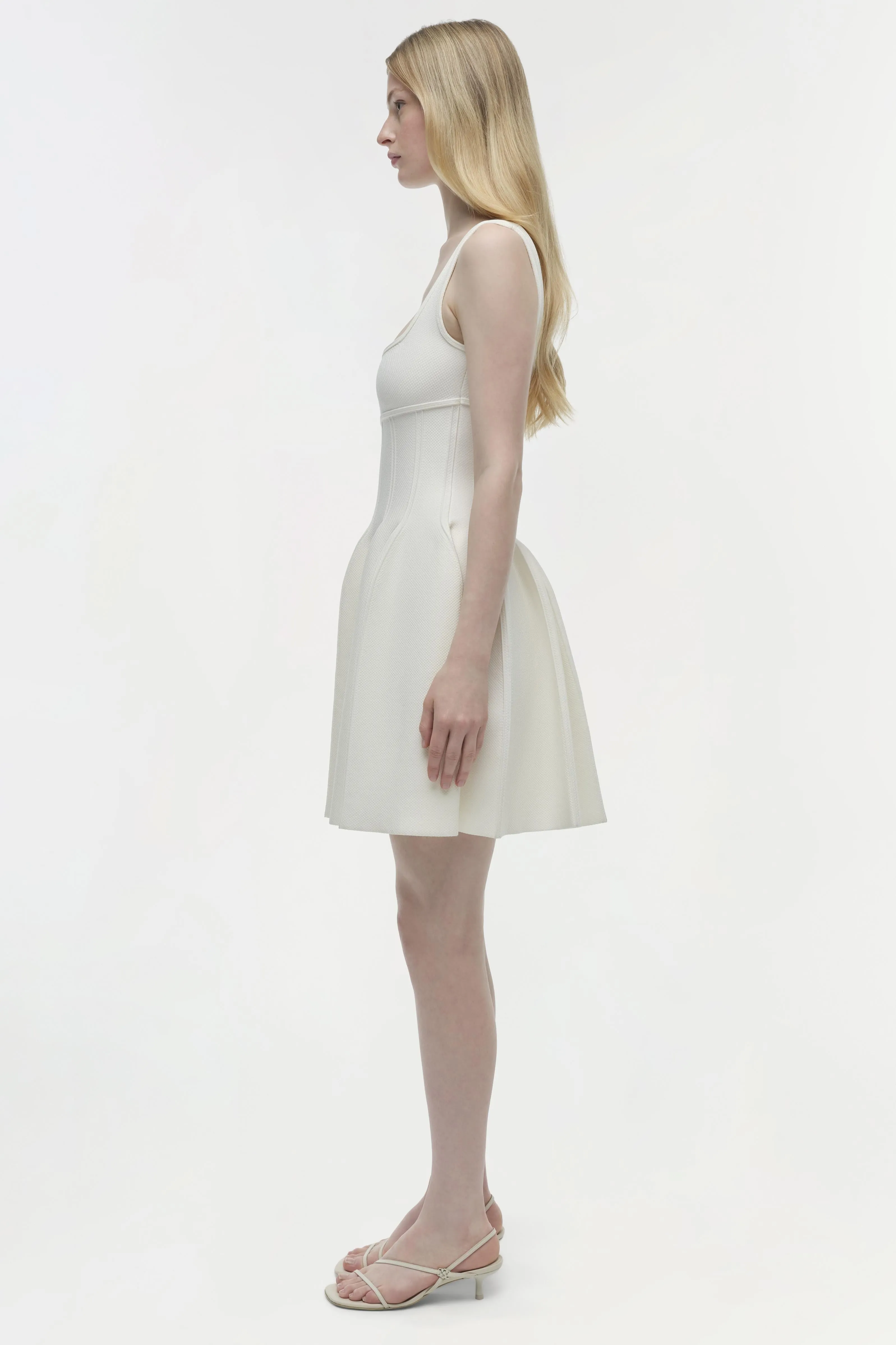 Elektra Knit Mini Dress sold by Jonathan Simkhai product image thumbnail 4