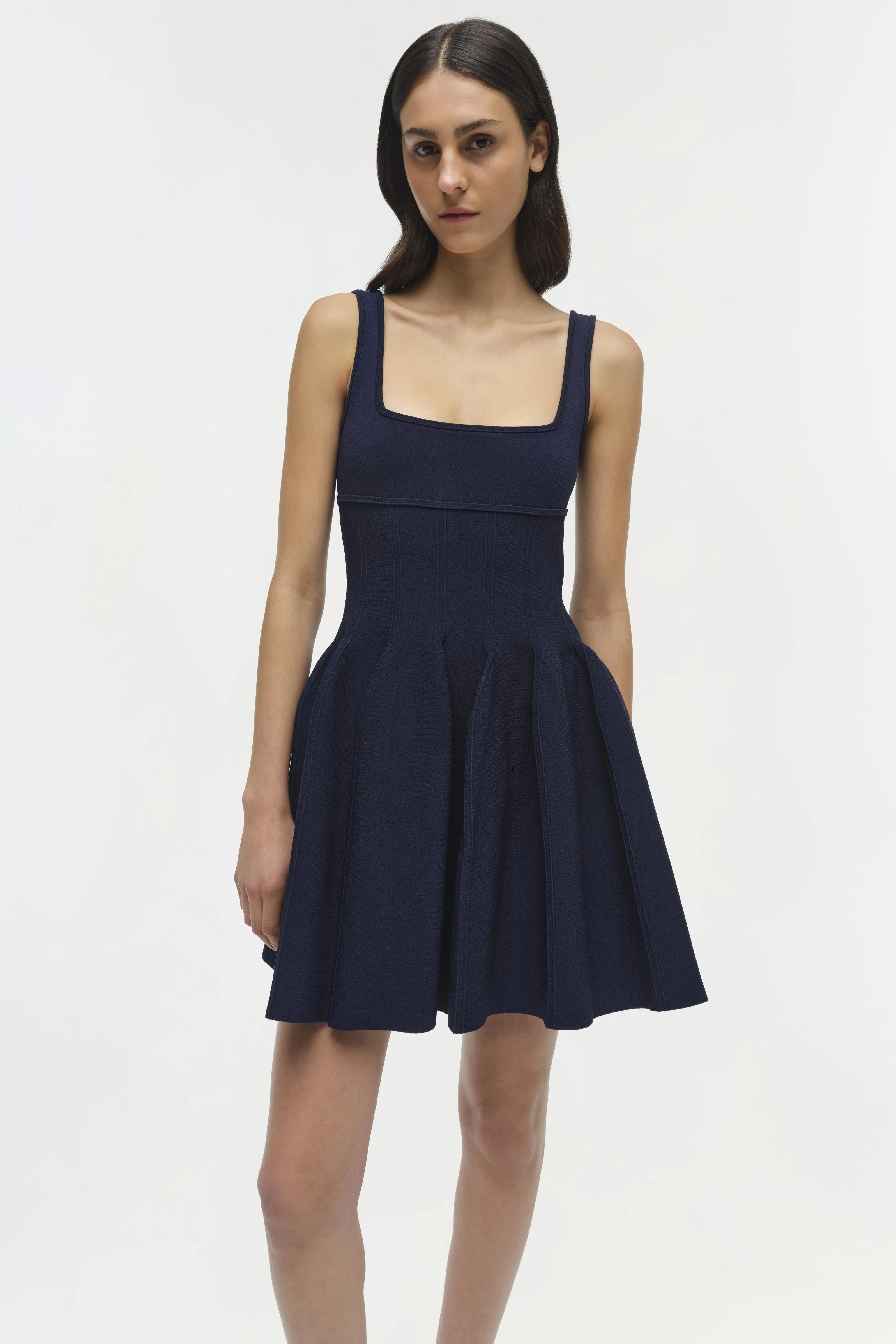 Elektra Knit Mini Dress sold by Jonathan Simkhai product image thumbnail 3