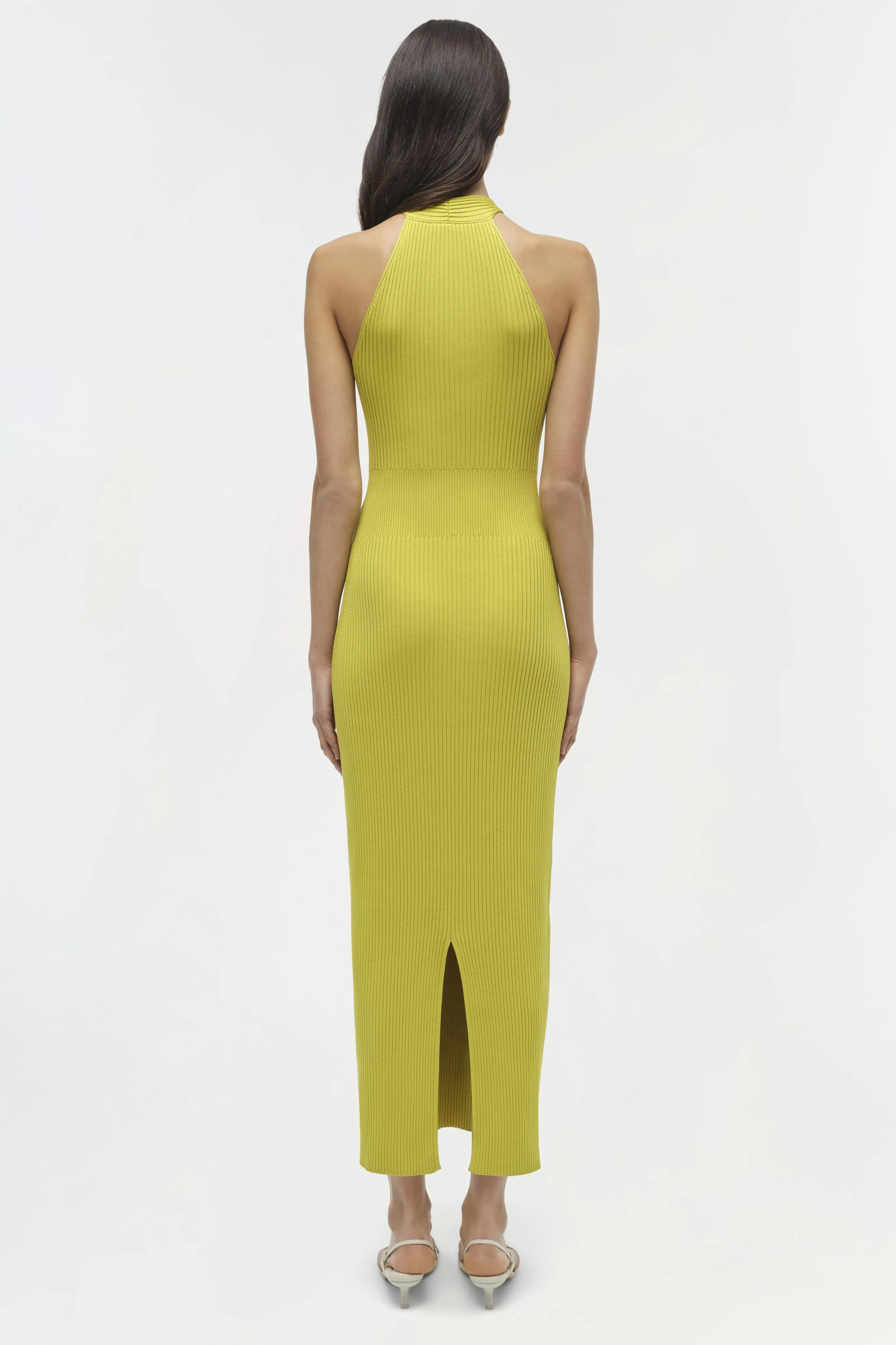 Celaena Rib Knit Midi Dress sold by Jonathan Simkhai product image thumbnail 5