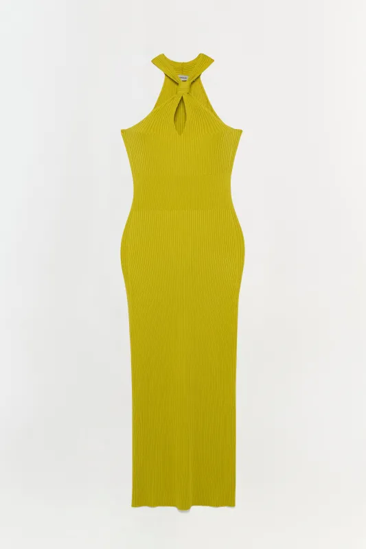 Celaena Rib Knit Midi Dress sold by Jonathan Simkhai