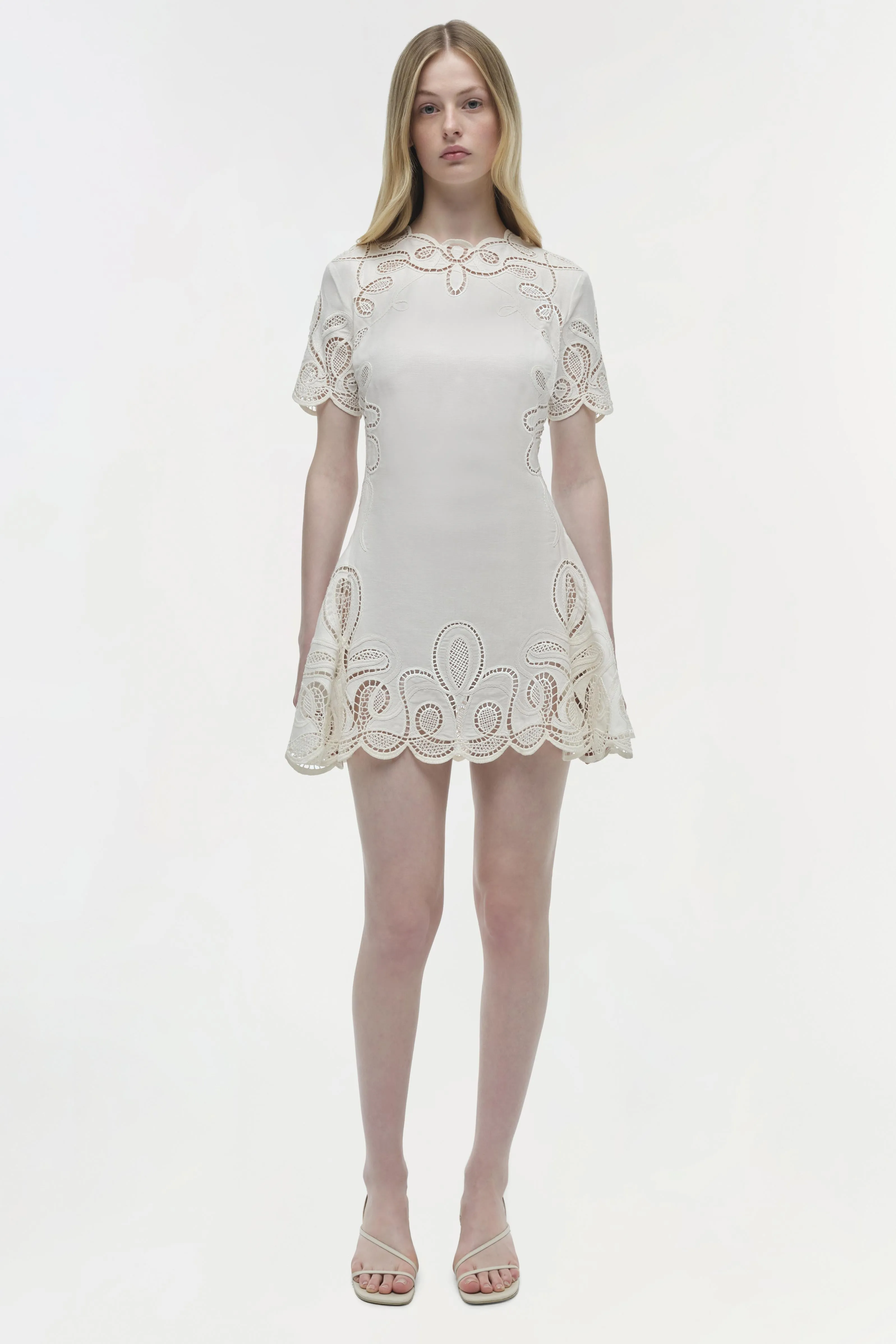 Morrigan Linen Mini Dress sold by Jonathan Simkhai product image thumbnail 5