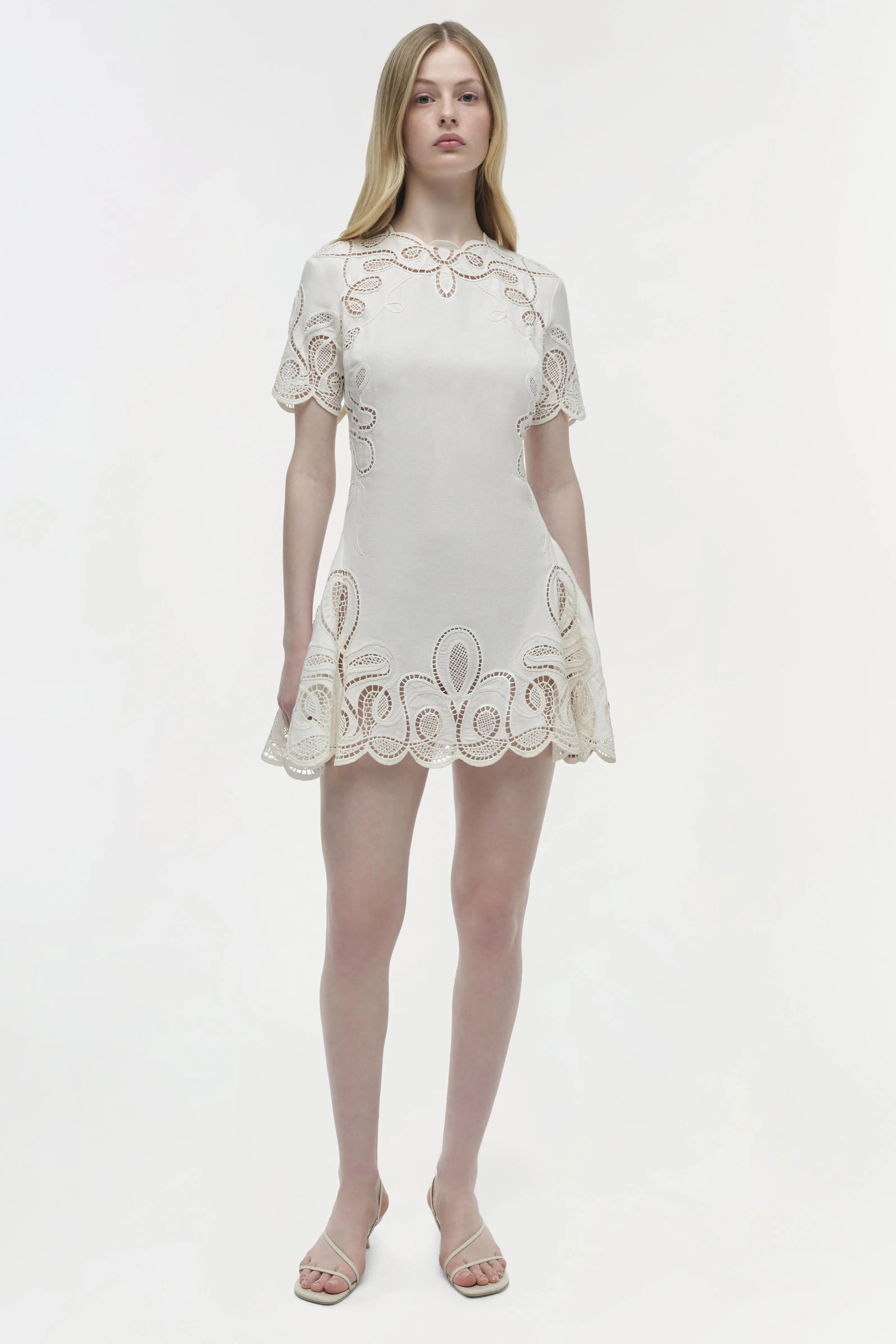 Morrigan Linen Mini Dress sold by Jonathan Simkhai product image thumbnail 2