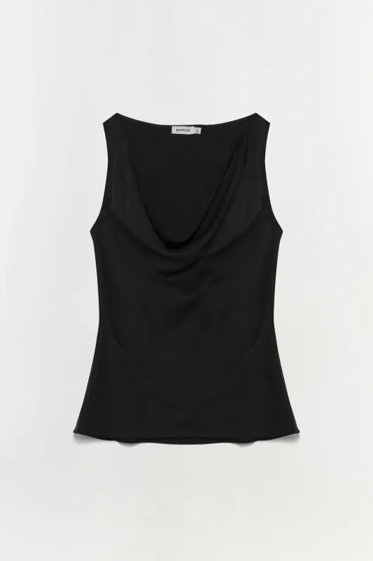 Nubia Satin Top sold by Jonathan Simkhai