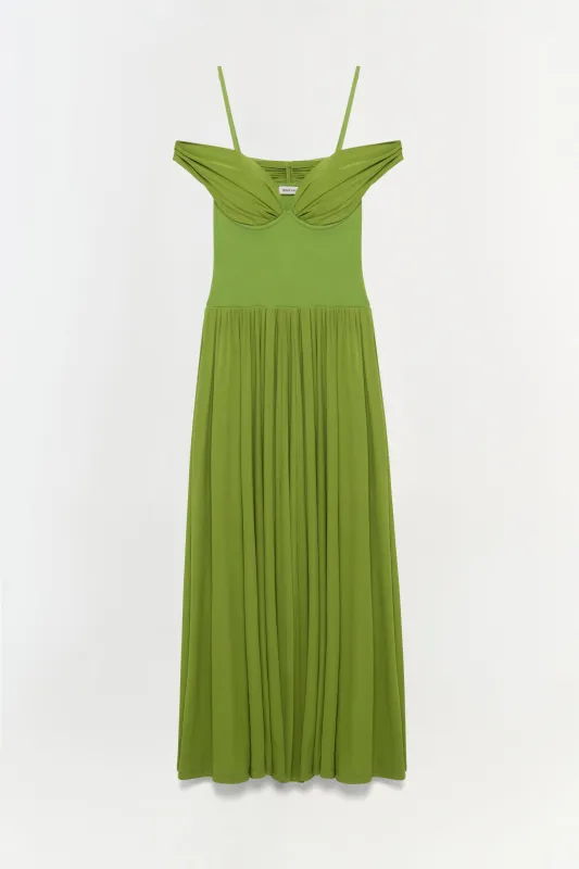 Amarantha Jersey Midi Dress sold by Jonathan Simkhai