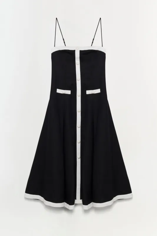 Cordelia Linen Midi Dress sold by Jonathan Simkhai