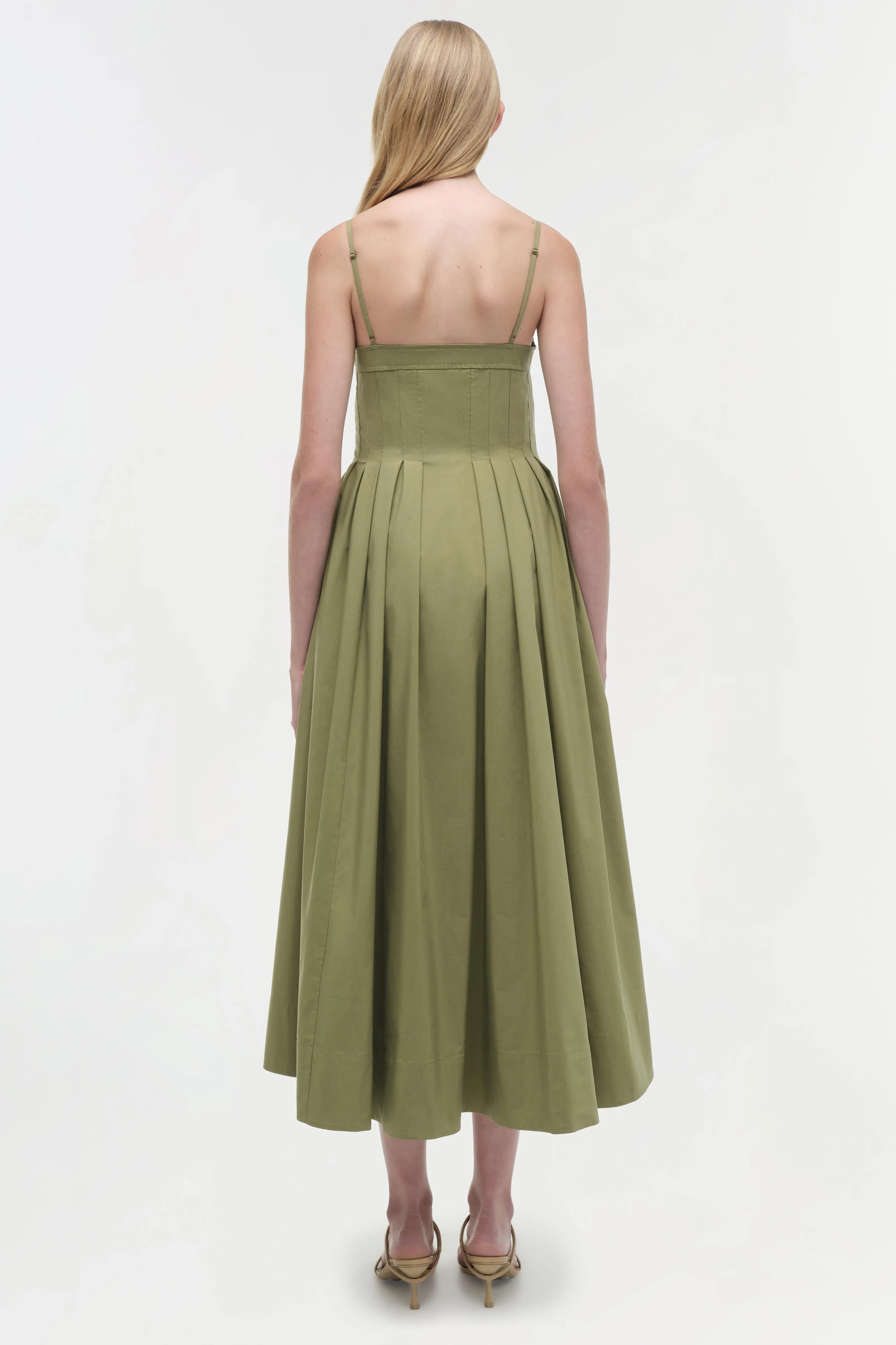 Kittiya Cotton Midi Dress sold by Jonathan Simkhai product image thumbnail 5